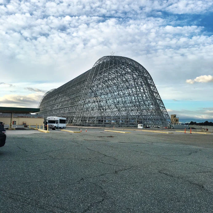 Moffett Field Hangar One in Mountain View, CA