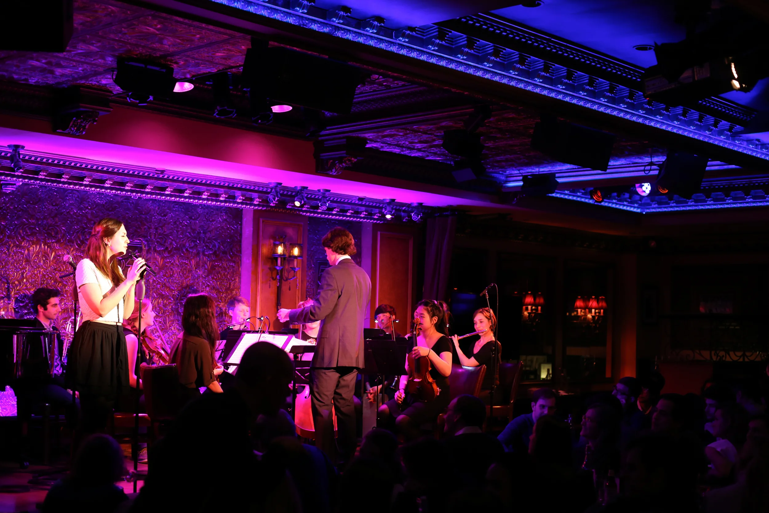  The Songwriter's Orchestra feat. Sarah Dooley at 54 Below.      photo credit to Michael Discenza  