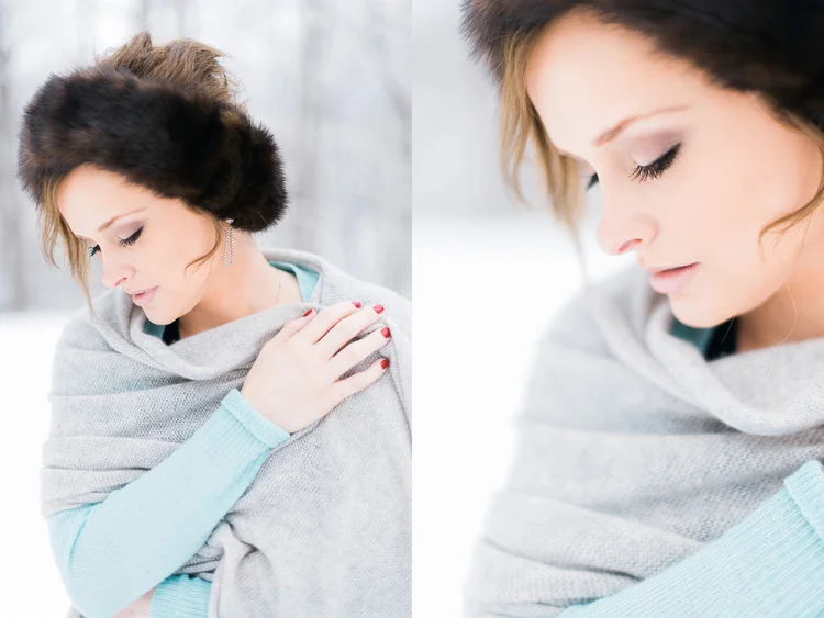 Victoria and Matt | Winter Maternity Session | Forest, Virginia