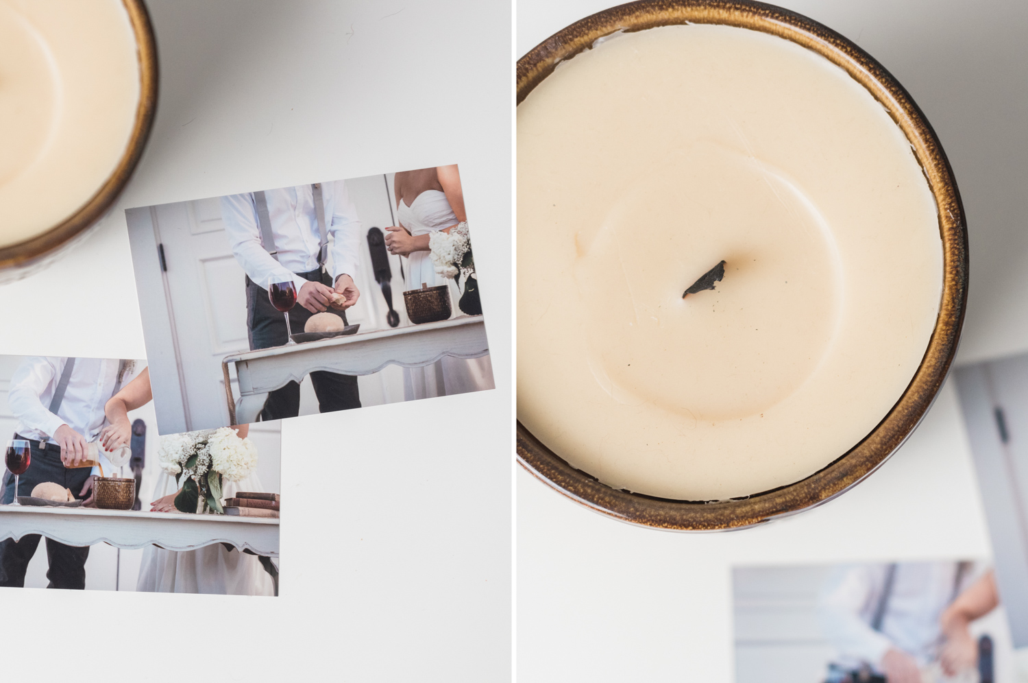 Unity Candle Alternatives | Make Your Own Unity Candle | Kelsey & Nate | kelseyandnate.com