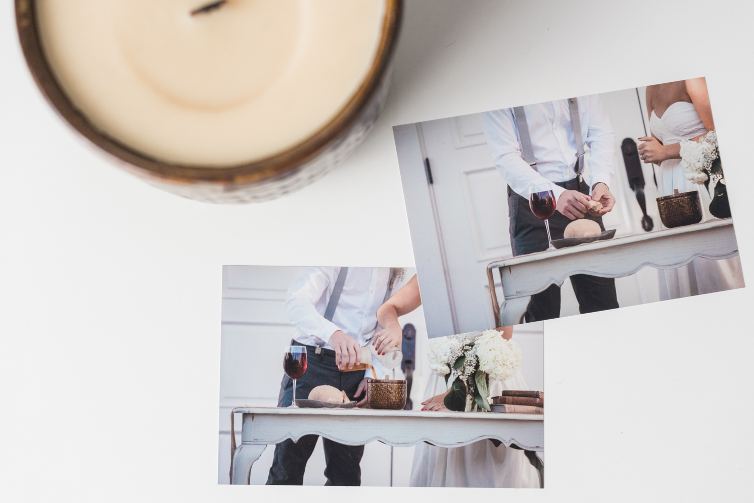 Unity Candle Alternatives | Make Your Own Unity Candle | Kelsey & Nate | kelseyandnate.com