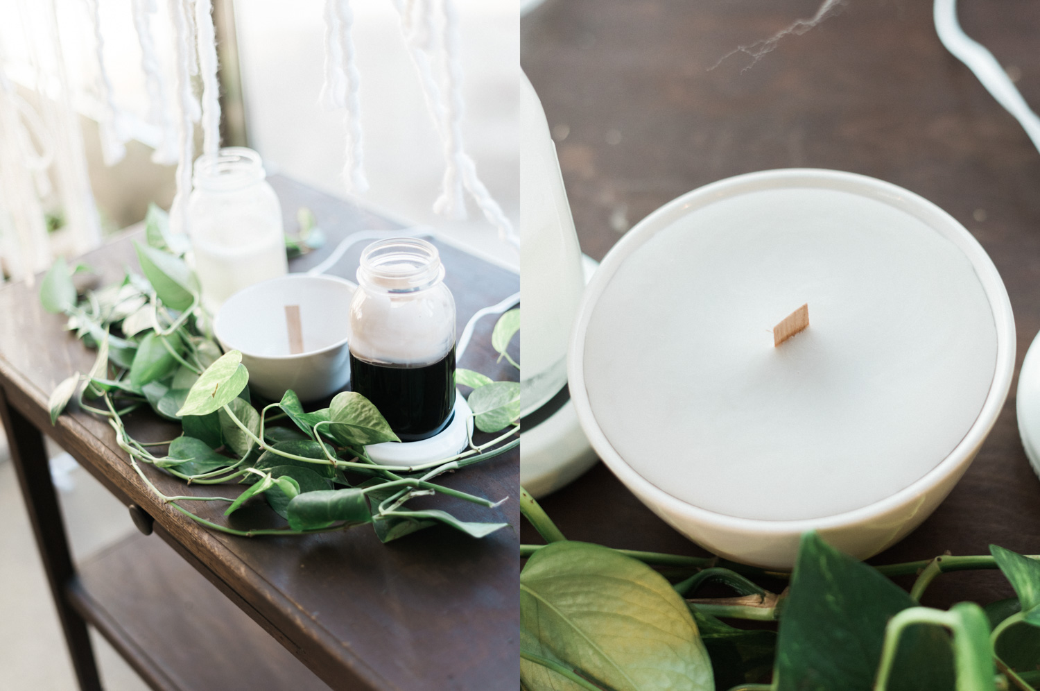 Unity Candle Alternatives | Make Your Own Unity Candle | Kelsey & Nate | kelseyandnate.com
