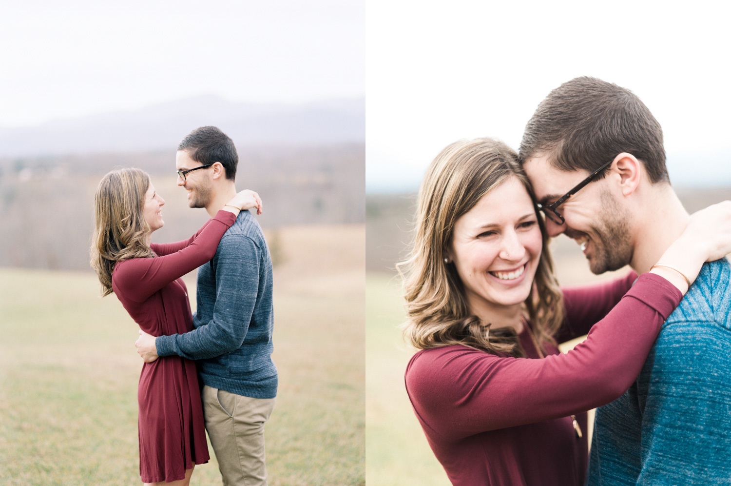 Sierra Vista Romantic Mountain Engagement | Film Photography | Lynchburg, Virginia | Kelsey & Nate | kelseyandnate.com
