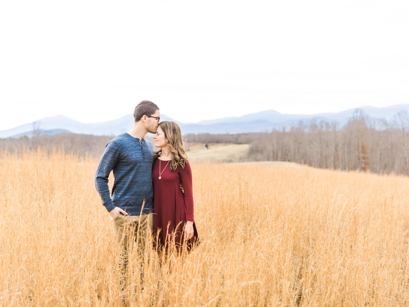 Sierra Vista Romantic Mountain Engagement | Film Photography | Lynchburg, Virginia | Kelsey & Nate | kelseyandnate.com