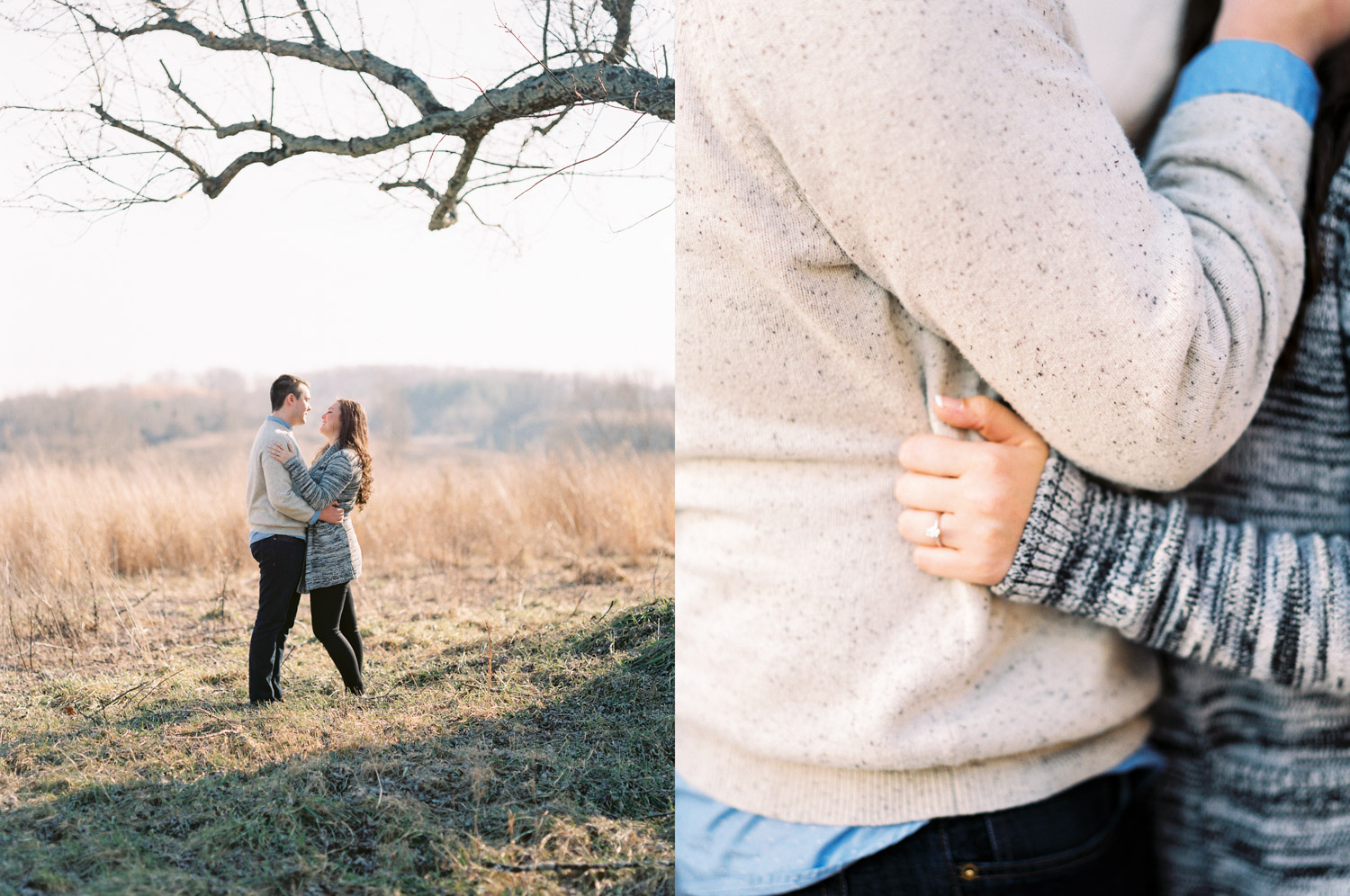 Sweet Briar College Engagement | Blue Ridge Mountains | Husband and Wife Team | Lynchburg, Virginia | Kelsey & Nate | kelseyandnate.com