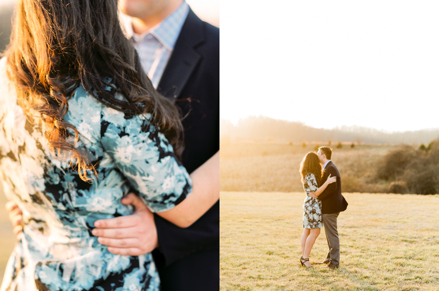 Sweet Briar College Engagement | Blue Ridge Mountains | Husband and Wife Team | Lynchburg, Virginia | Kelsey & Nate | kelseyandnate.com