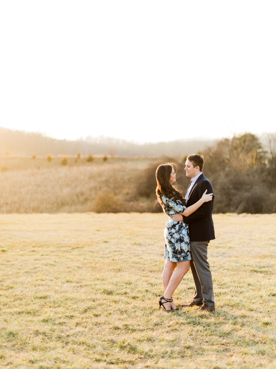Sweet Briar College Engagement | Blue Ridge Mountains | Husband and Wife Team | Lynchburg, Virginia | Kelsey & Nate | kelseyandnate.com