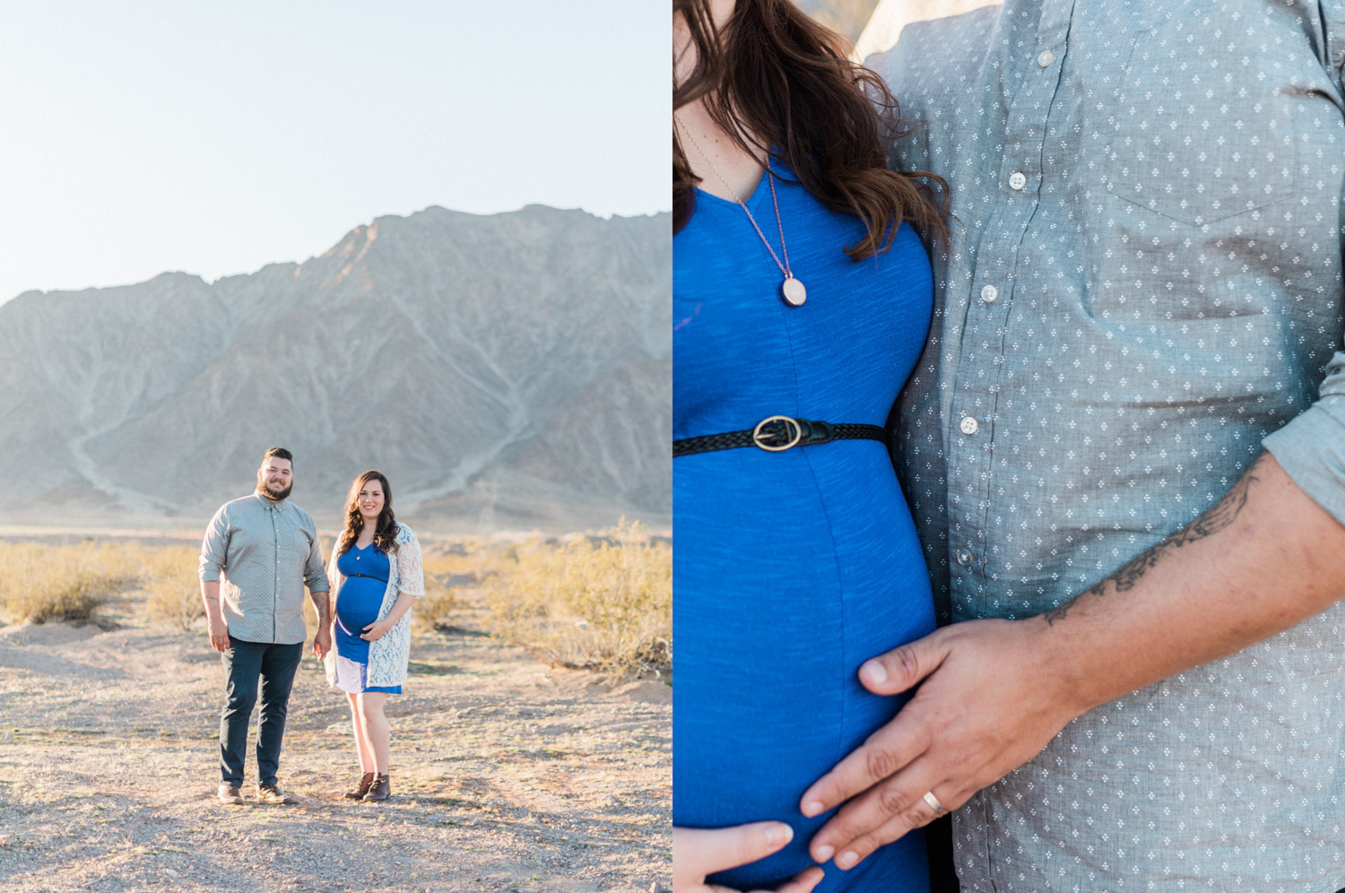 Las Vegas, Nevada | Desert Film Maternity Photography | Husband and Wife Team | Kelsey & Nate | kelseyandnate.com