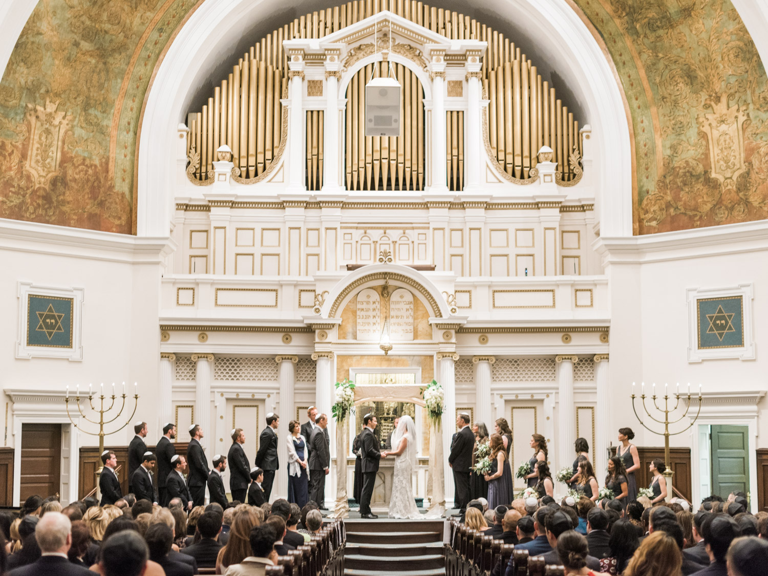 Richmond Jewish Marble Hall Wedding | Omni Hotel | VMFA | Beth Ahabah | Wedding Photography | Kelsey & Nate | kelseyandnate.com