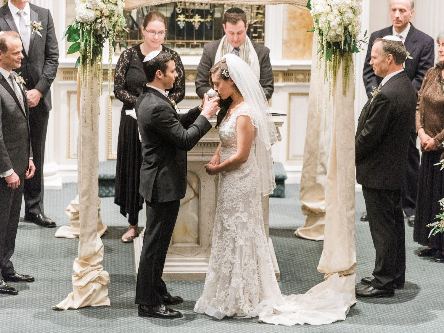 Richmond Jewish Marble Hall Wedding | Omni Hotel | VMFA | Beth Ahabah | Wedding Photography | Kelsey & Nate | kelseyandnate.com