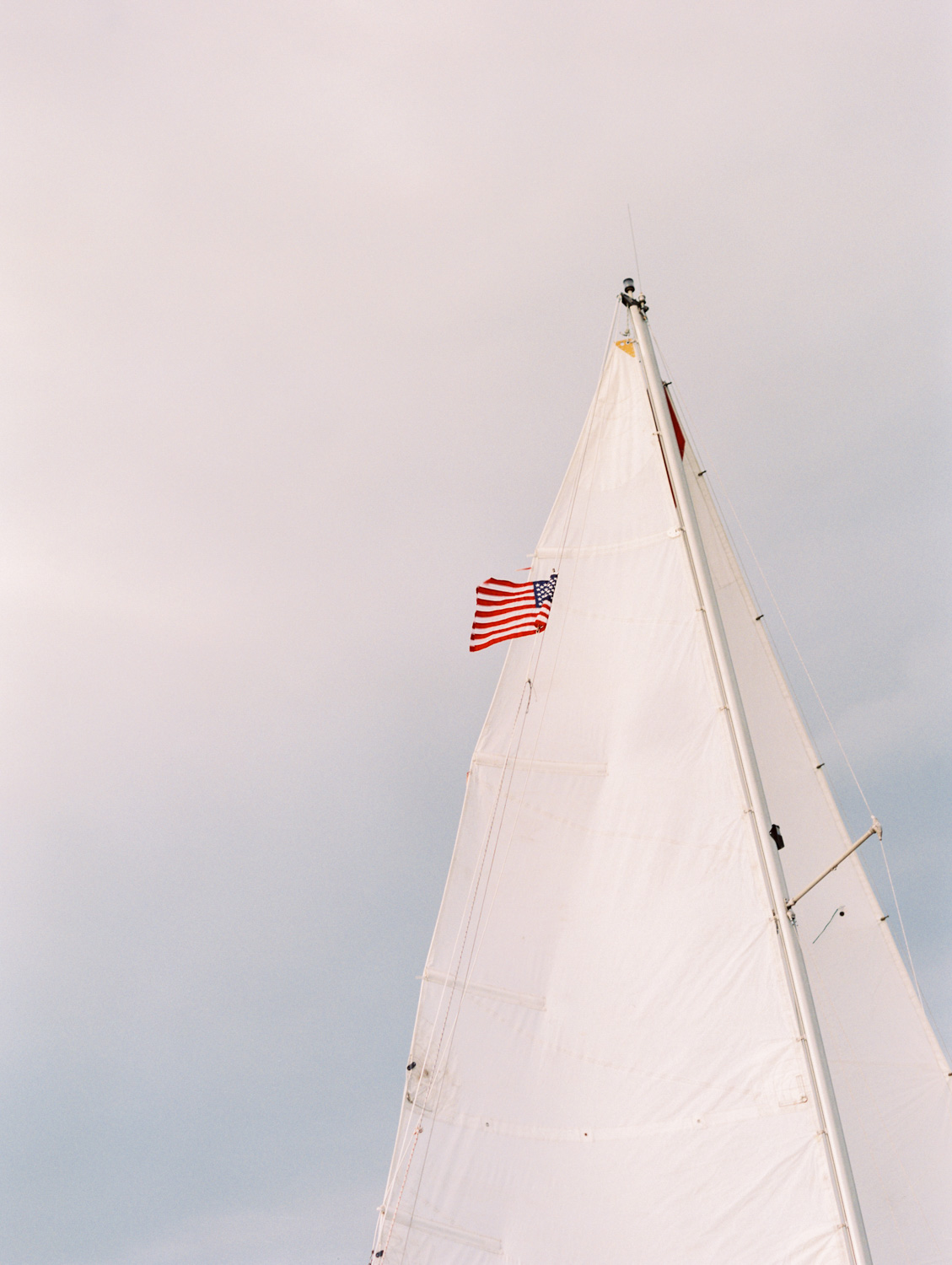 Megan & Court | Sailboat Engagement Photos | Smith Mountain Lake, Virginia | Kelsey & Nate | kelseyandnate.com | Nautical Photography