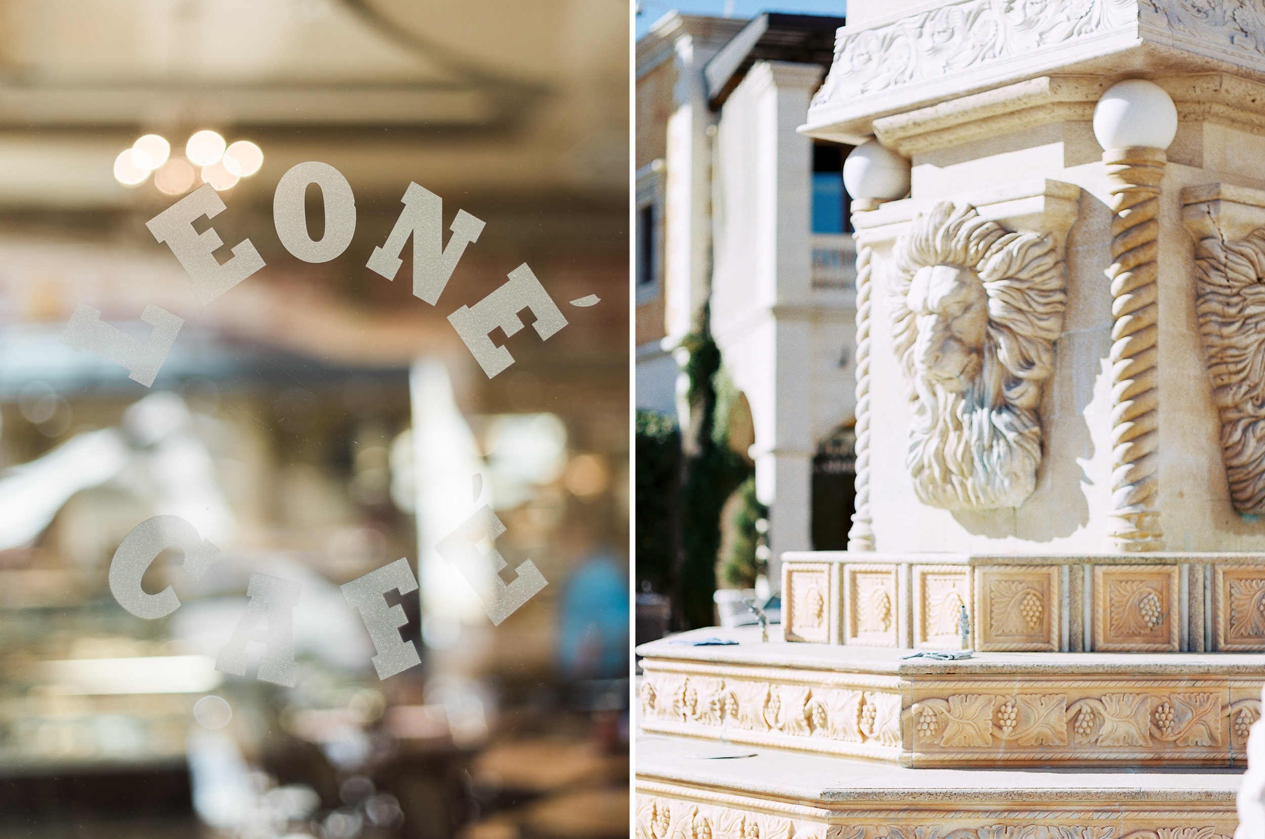 Las Vegas Nevada | Coffee Shop Engagement | Leoné Café | Tivoli Village | Kelsey & Nate | kelseyandnate.com