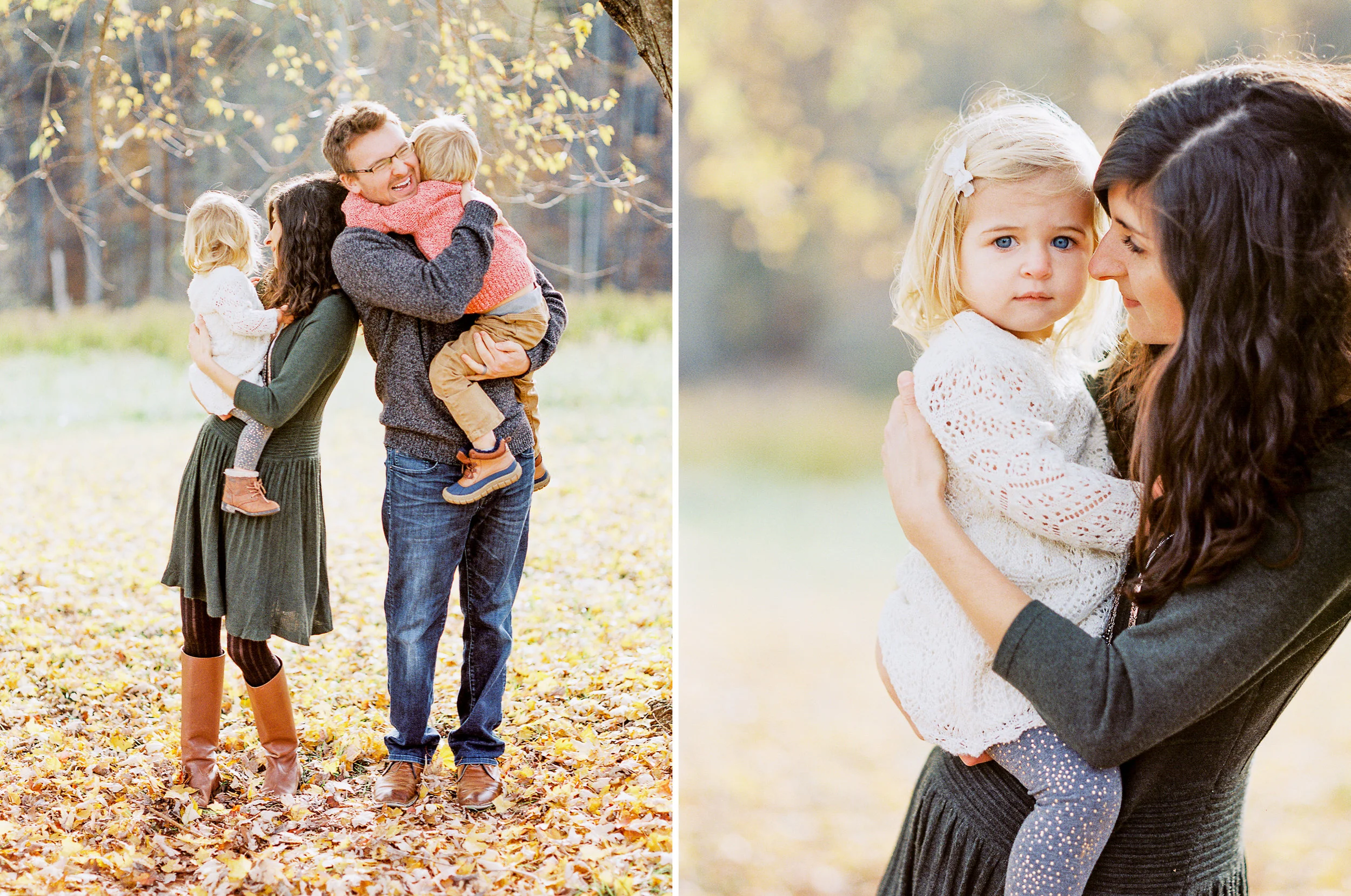 Family session on Portra 800 +1 | Pentax 645nII | no auto focus ya'll