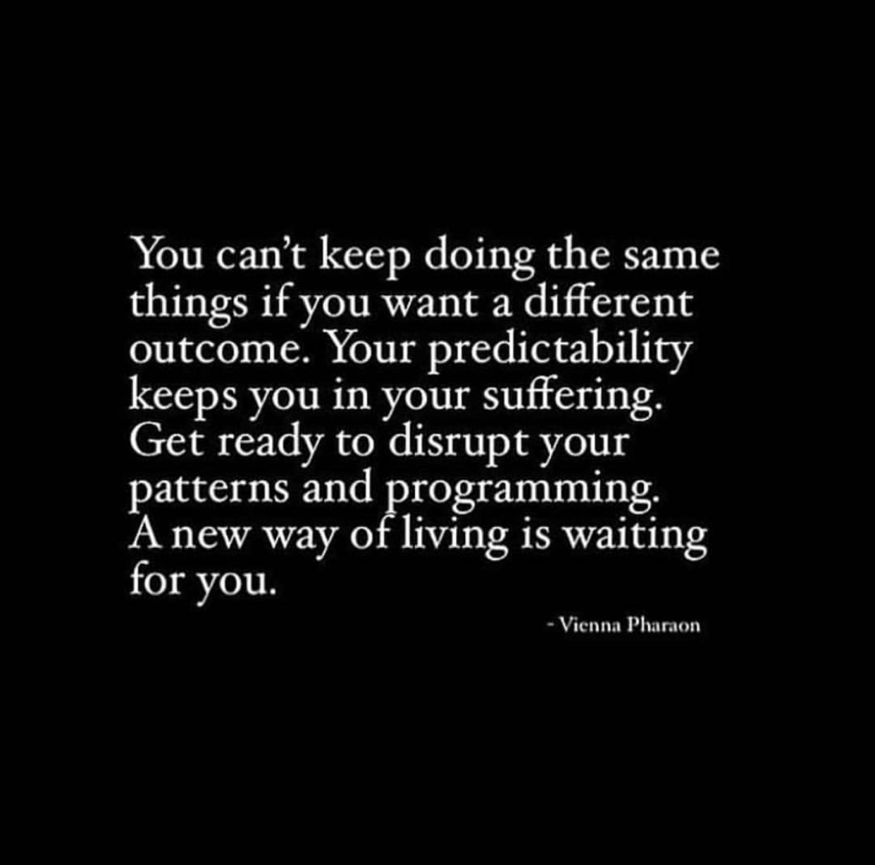 Disrupt to End Suffering