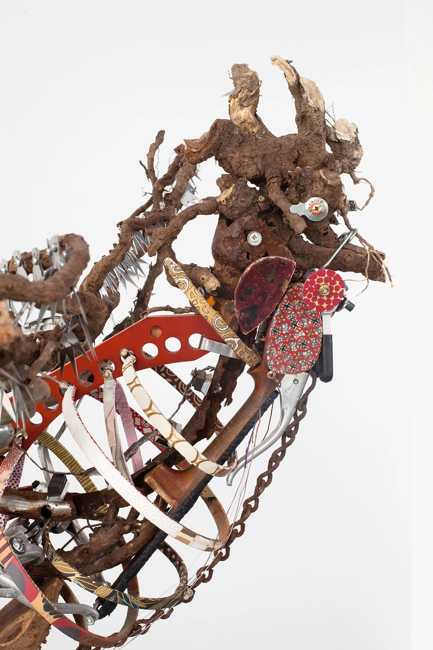 Lorna Williams-ro-mer-ee's plumage-2012-mixed media-70x54x39-detail-1.jpg