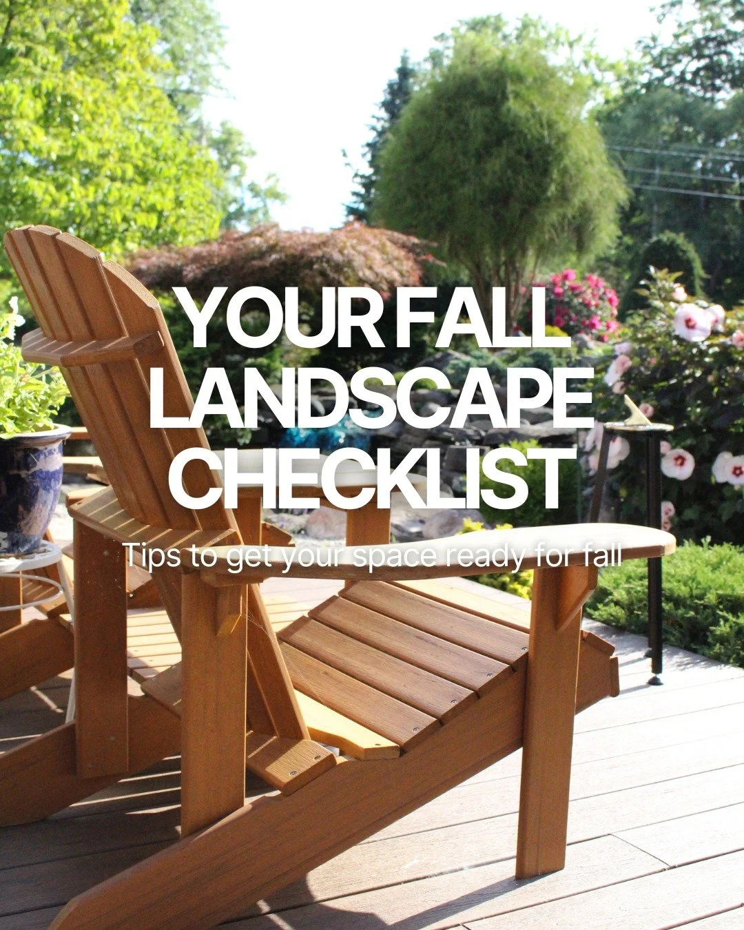 Don't let this summers hard work go to waste. Make sure your outdoor space is ready for the cold months ahead. 

We recommend one last fall touch up to make sure your lawn comes back to life in the Spring. Contact us today for your fall cleanup needs