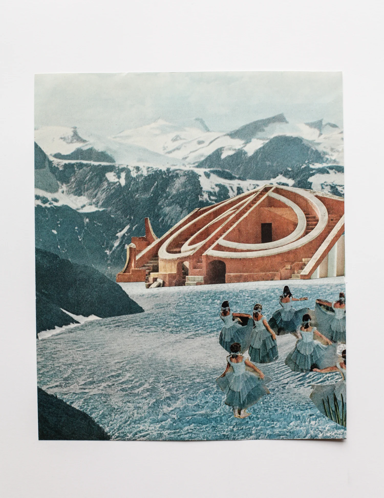 Collage: Pilgrimage Series by artist Airyka Rockefeller
