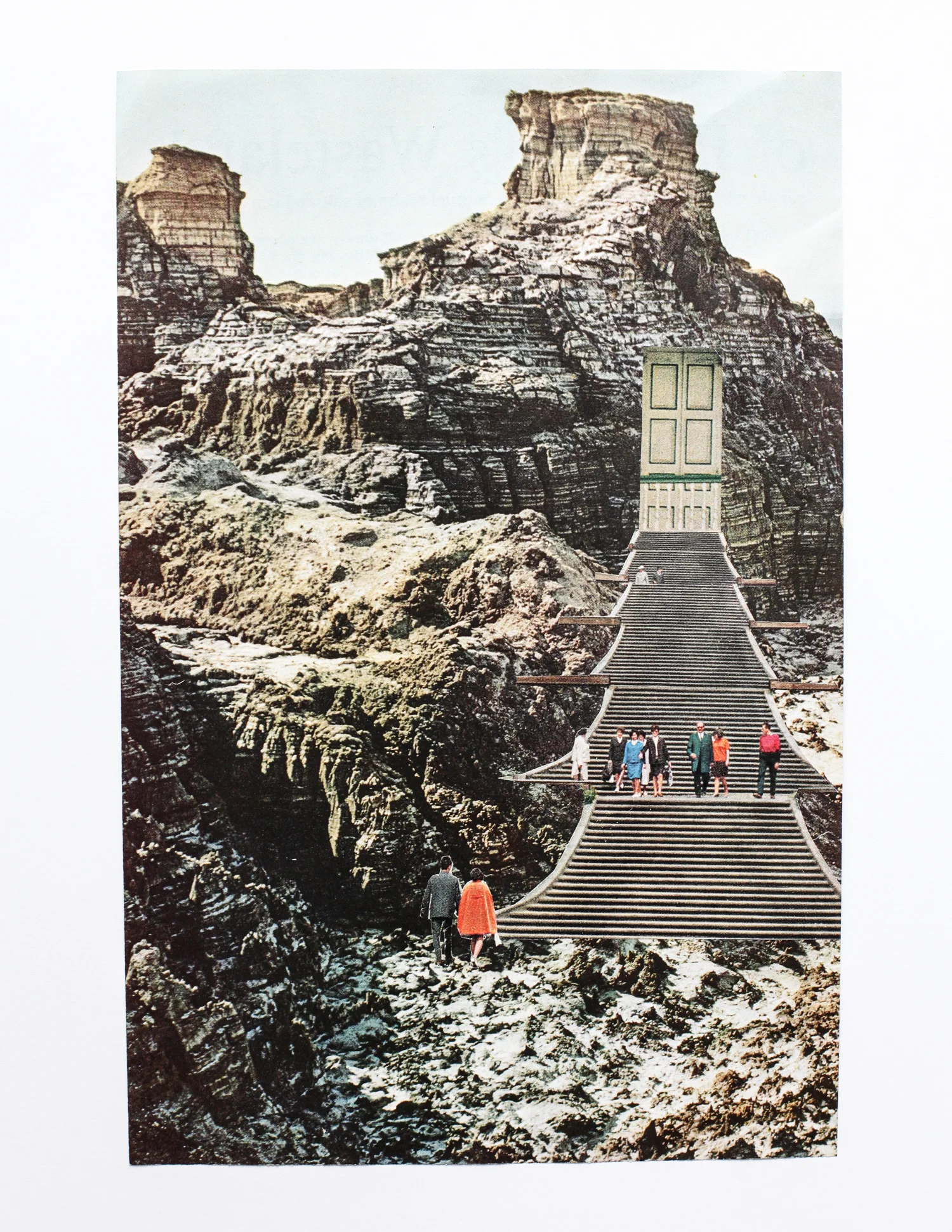 Collage: Pilgrimage Series by artist Airyka Rockefeller