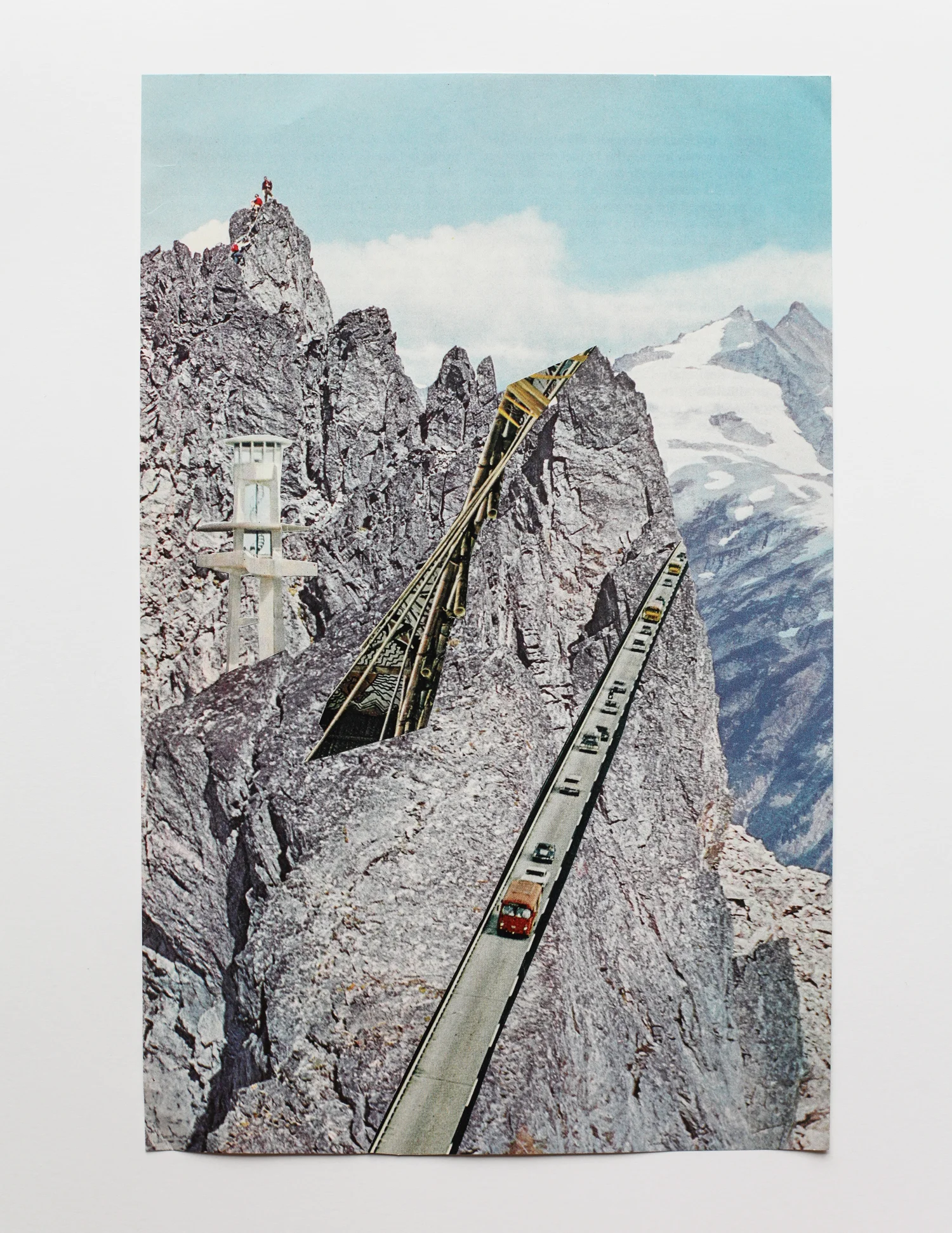 Collage: Pilgrimage Series by artist Airyka Rockefeller