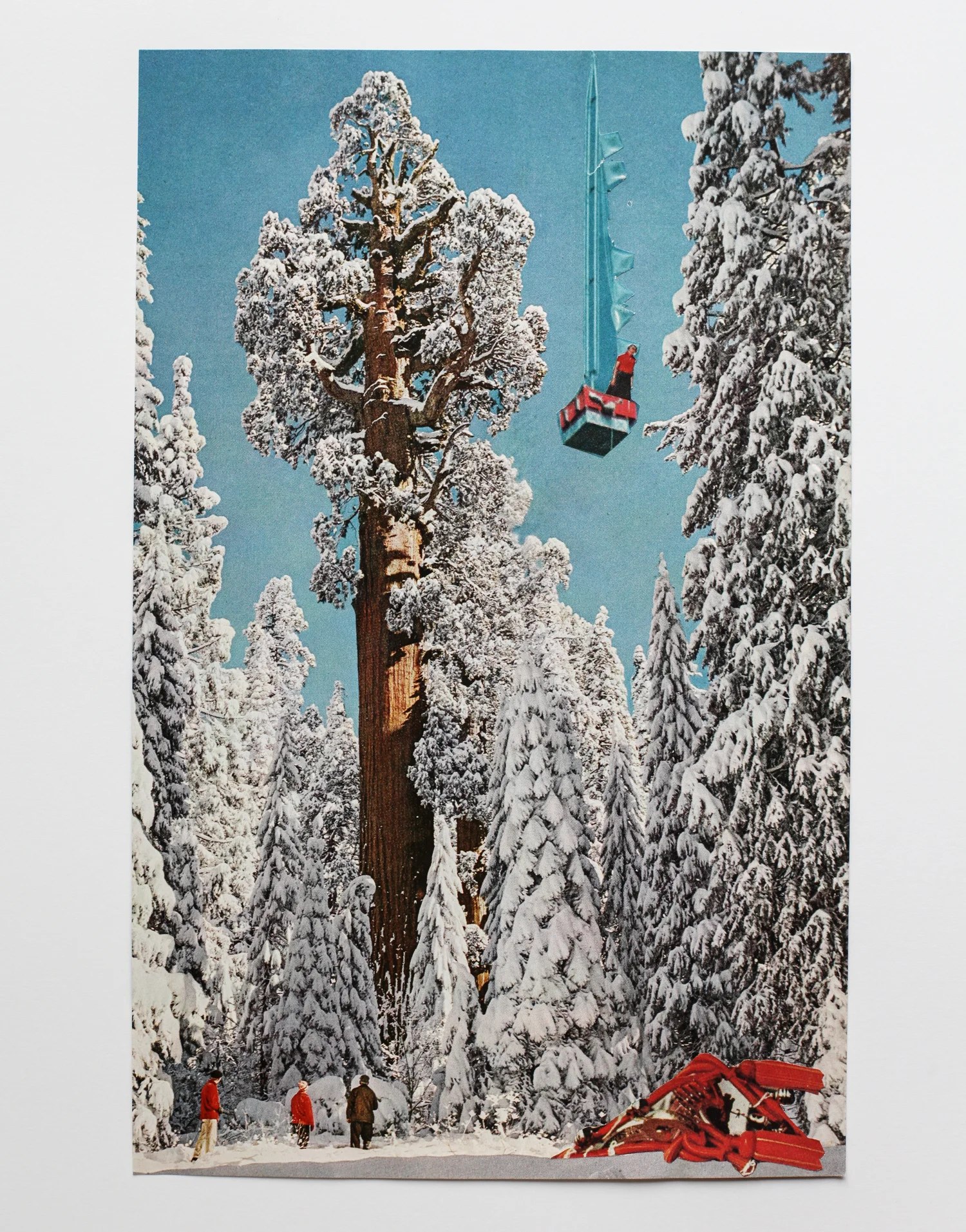 Collage: Pilgrimage Series by artist Airyka Rockefeller
