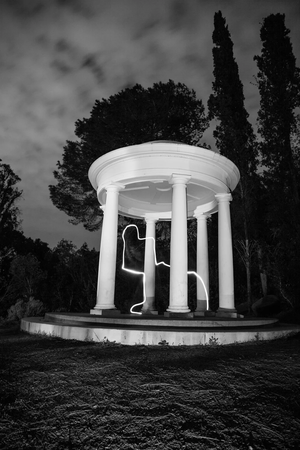 Objects Of Virtu: long and double exposures, art work by Airyka Rockefeller