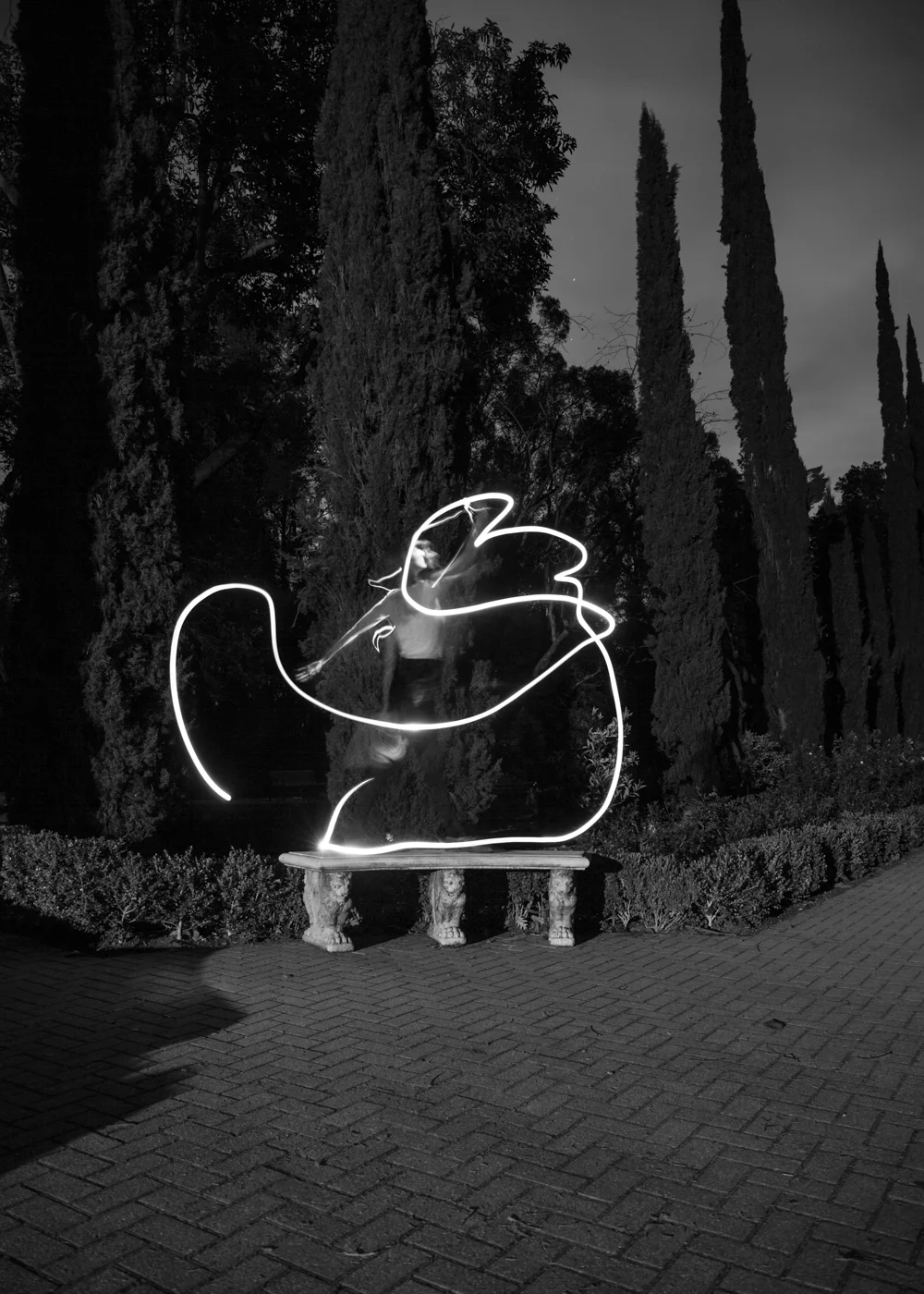 Objects Of Virtu: long and double exposures, art work by Airyka Rockefeller