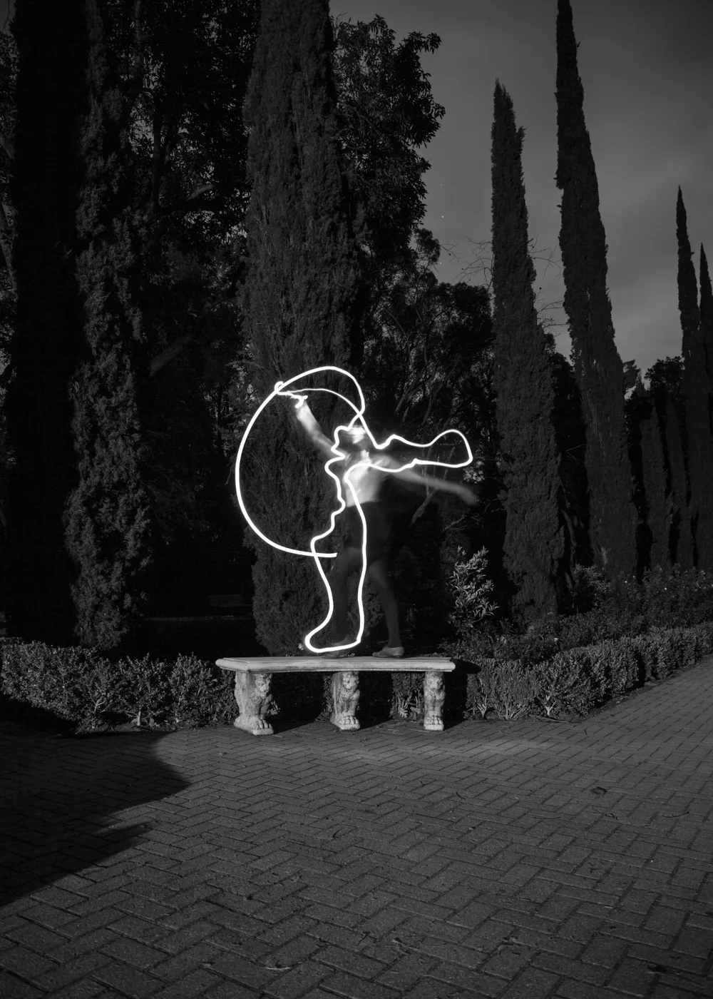 Objects Of Virtu: long and double exposures, art work by Airyka Rockefeller