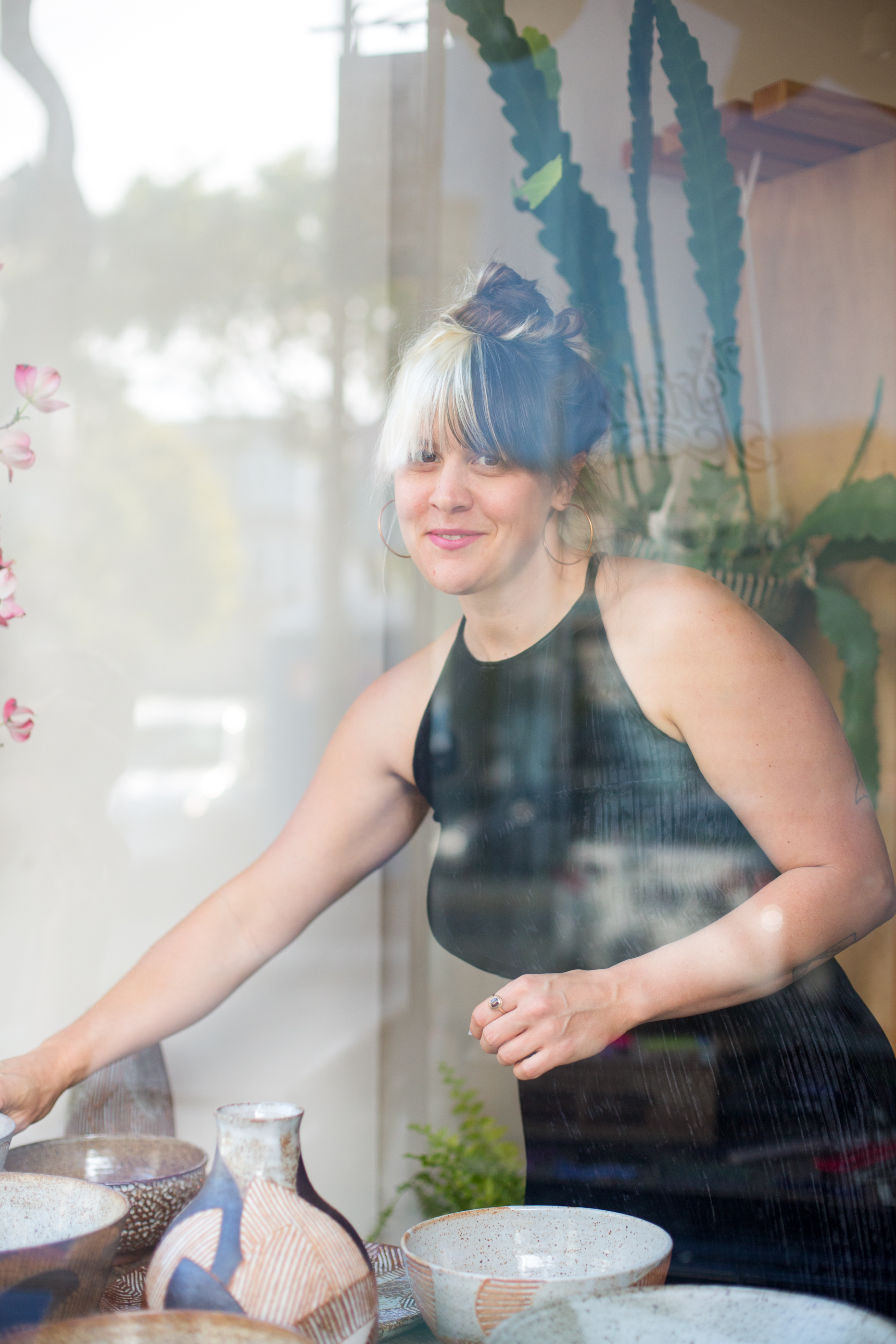 Amending Pop Up Shop at The Petaler, San Francisco, founded by Airyka Rockefeller, zoe Dering portrait