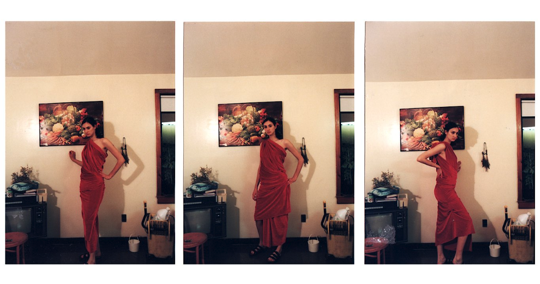 Early Self Portraits Draped in Fabric at SLC 1998.png