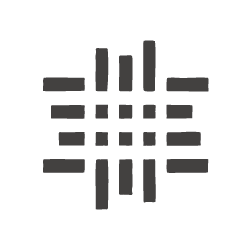 weaving geometric design with grid and vertical lines