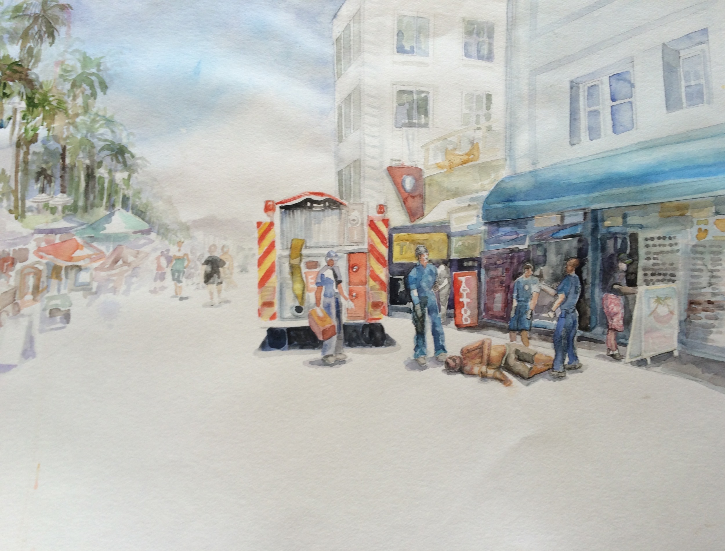 Firemen Respnding
