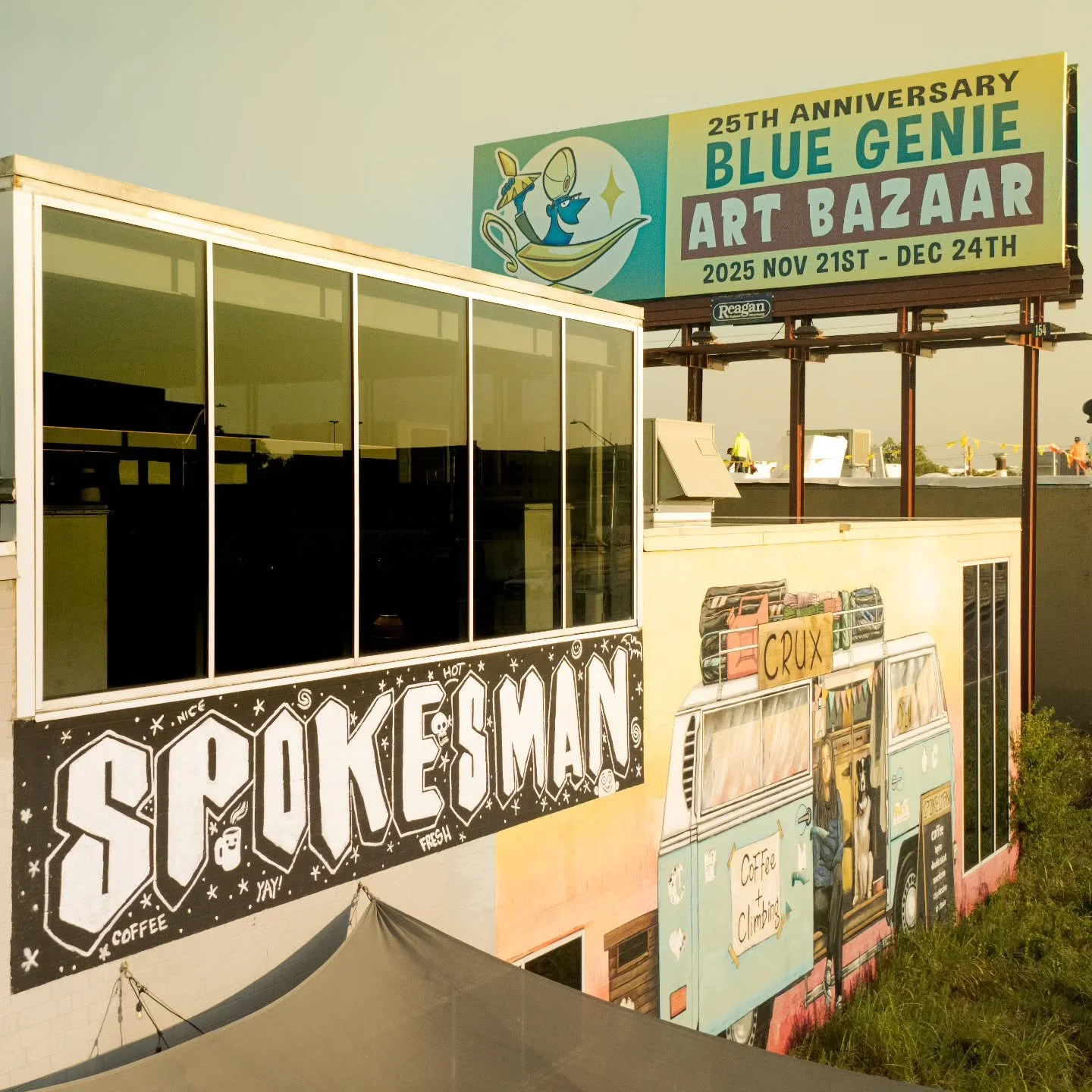 Lots of great events happening this weekend around Spokesman Highland - swing by and say Hi 👋🏼 

@artfromthestreetsaustin
Art from the Streets Annual Art Show hosted by Blue Genie 10.18-10.19 (11AM-5PM)

@austinwitchesmarket
Witches' Market at Brew