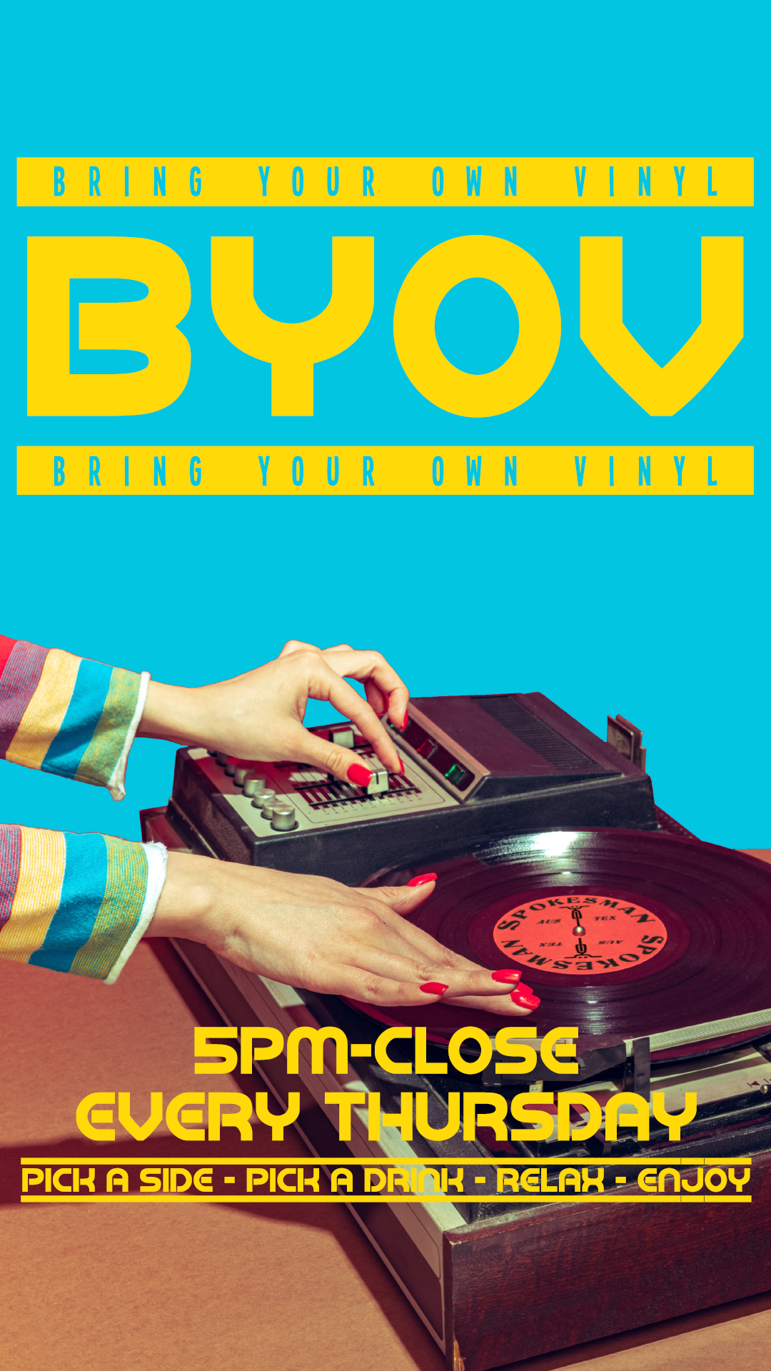 BYOV (all locations) 