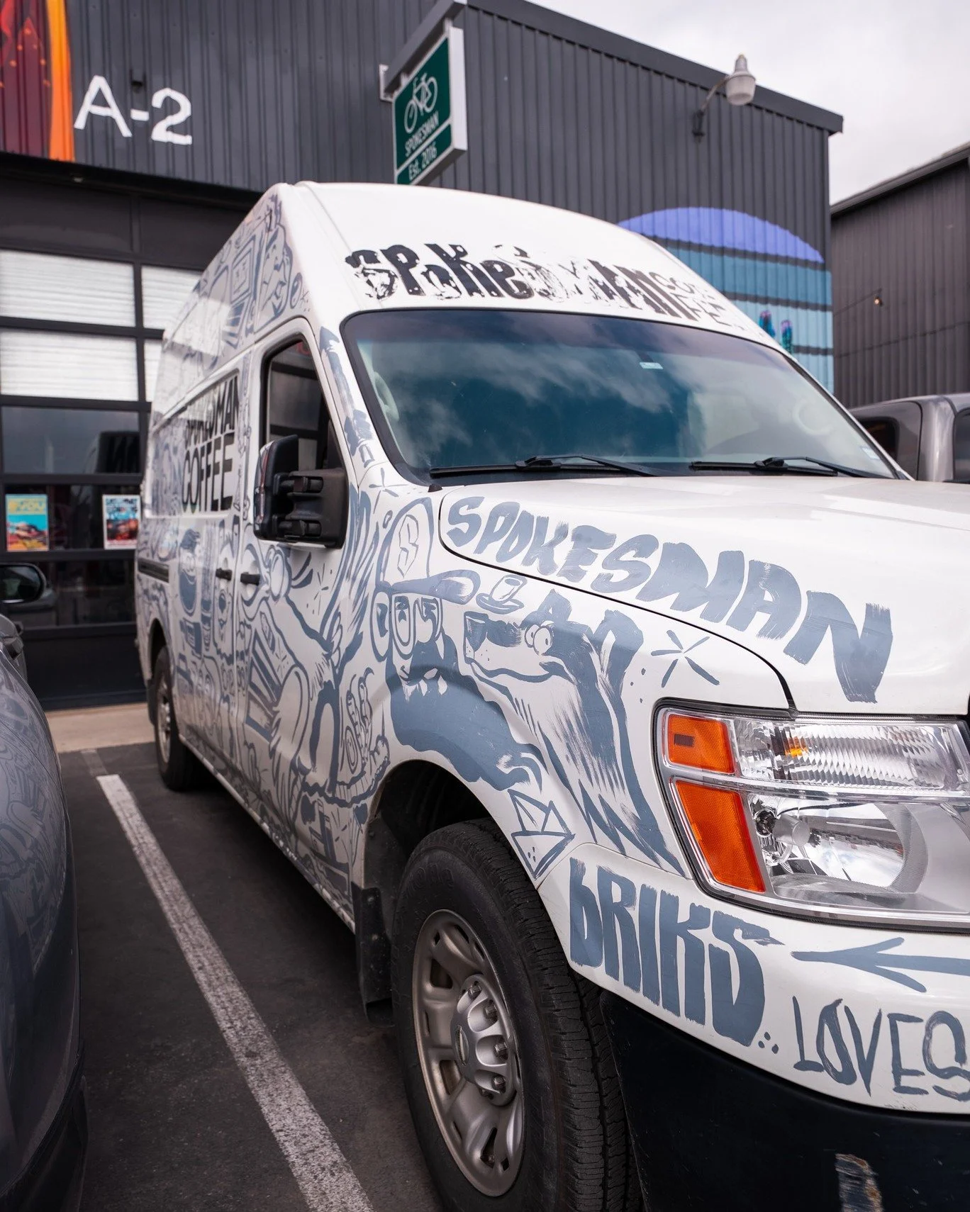 The Spokesvan, she IS the moment.