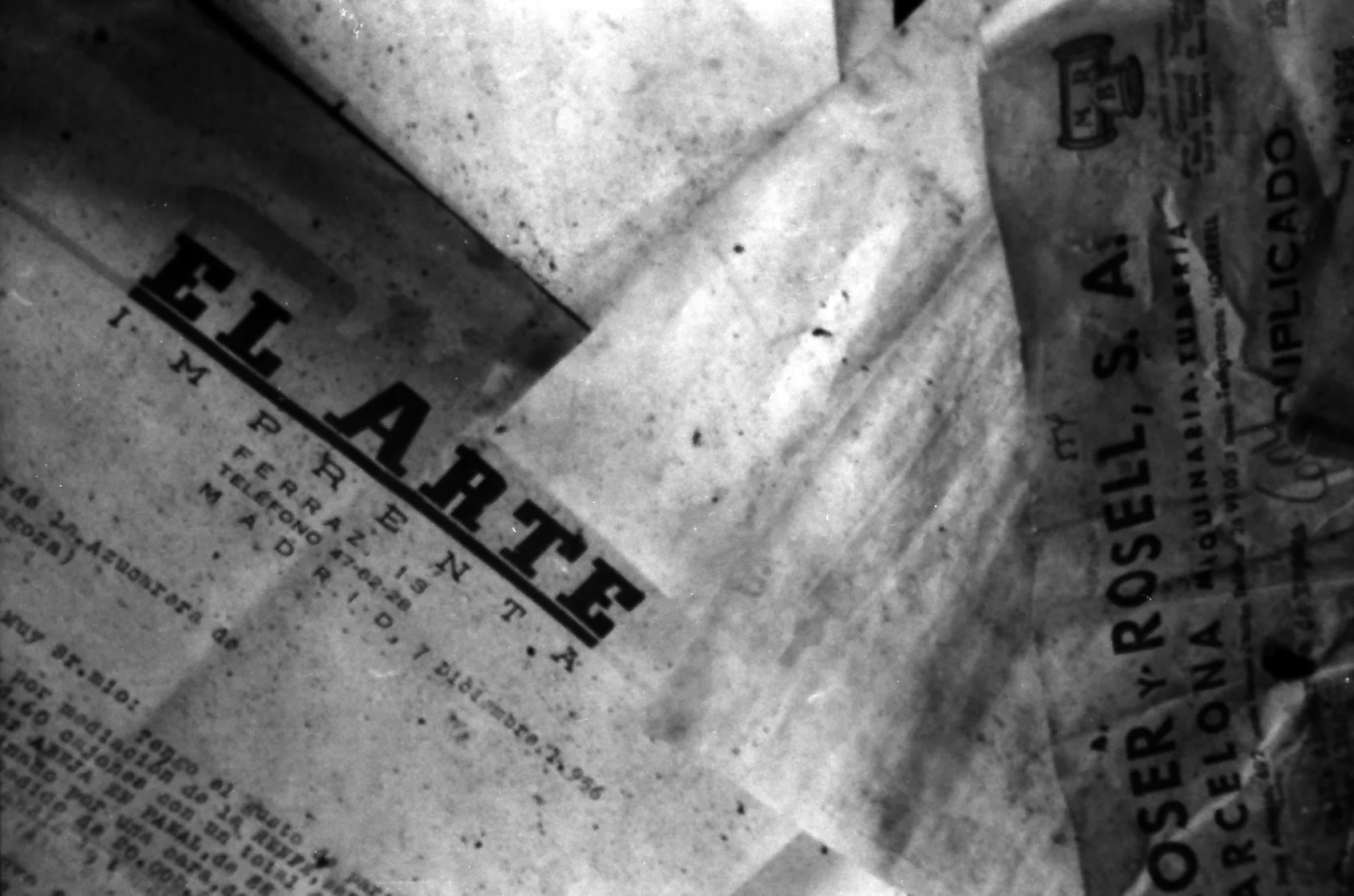 EL ARTE, GELATIN SILVER PRINT ON KODAK PAPER, 2008