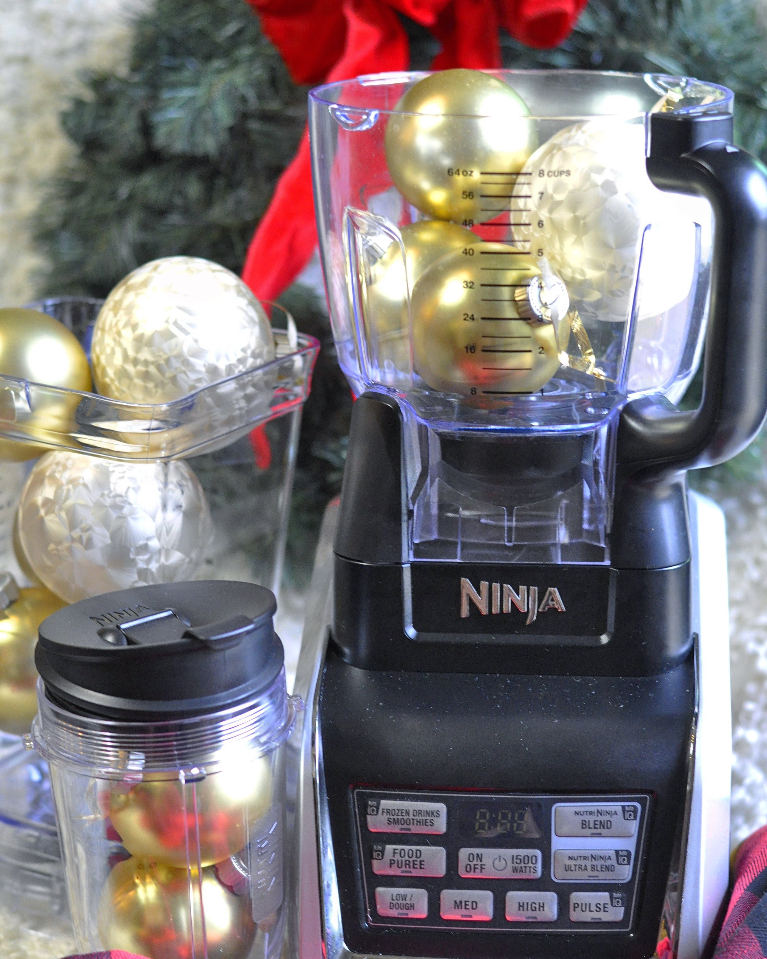 Ninja BL770 Mega Kitchen System 72oz 1500W Blender Food Processor Auto-iQ  Base