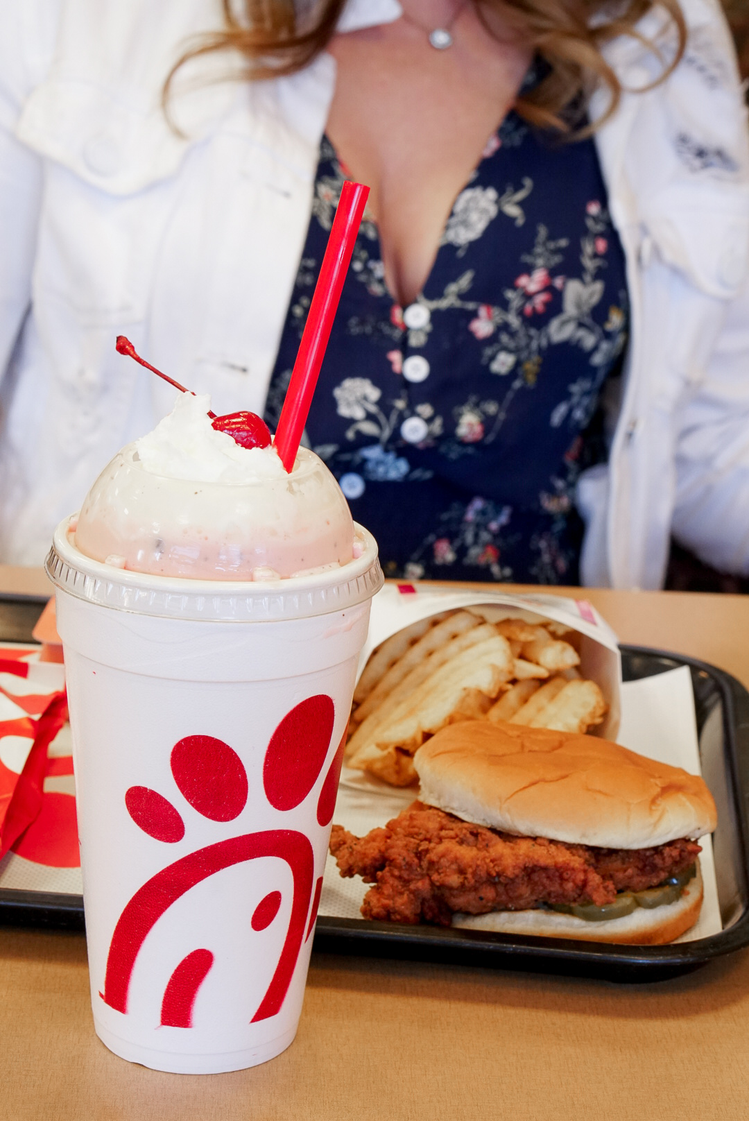 Chick-fil-A seasonal menu items and holiday merchandise available