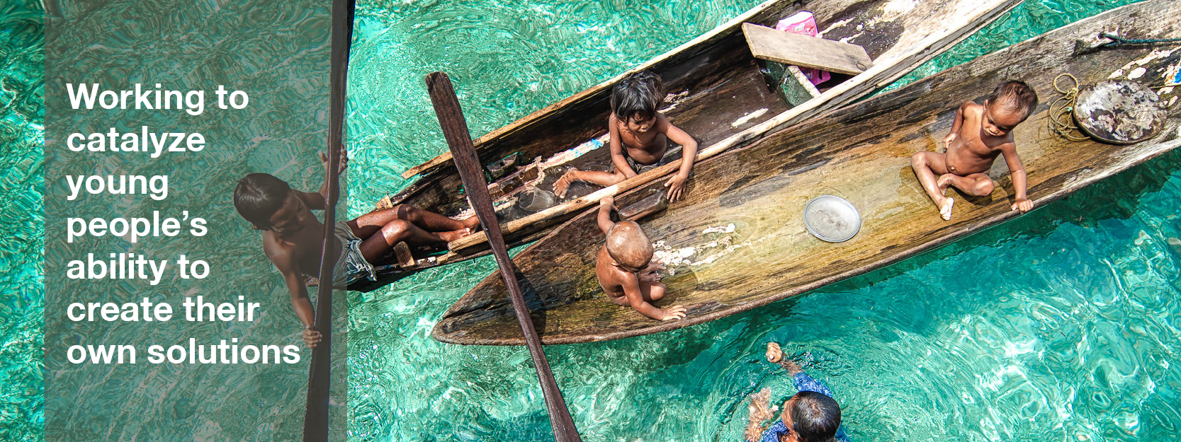 In Malaysia, young members of the Sea Gypsies, an ethnic group indigenous to south-east Asia, spend time in a boat. The Sea Gypsies free-dive to depths of 20 meters for 5 minutes at a time to fish.