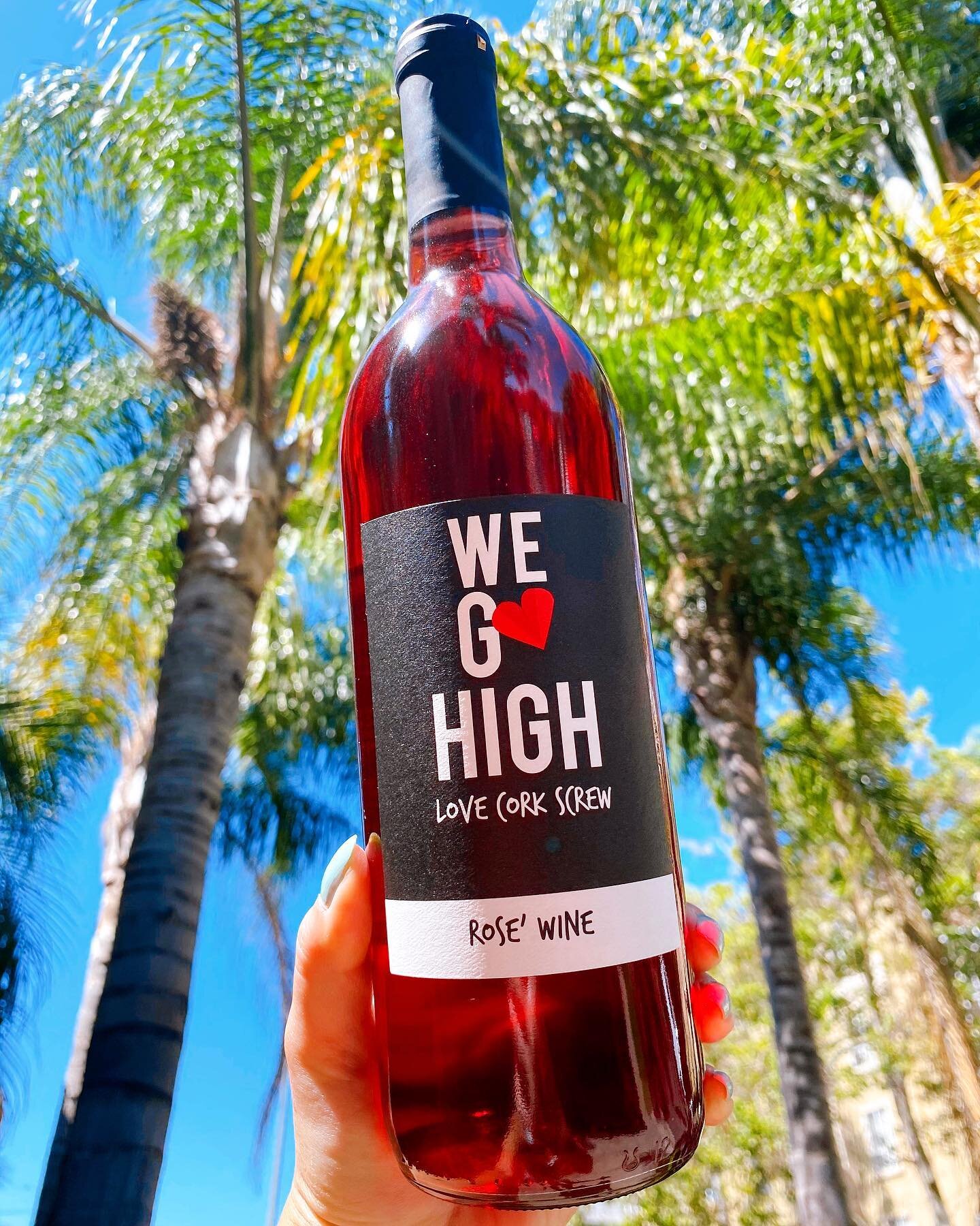 &ldquo;When they go low, we go high.&rdquo; ~ Michelle Obama 💕 We Go High is a fantastic rosé from founder of LCS Entertainment and wines, Chrishon Lampley&rsquo;s @lovecorkscrew and it pairs perfectly with a hot summer Friday to kick off the weeke