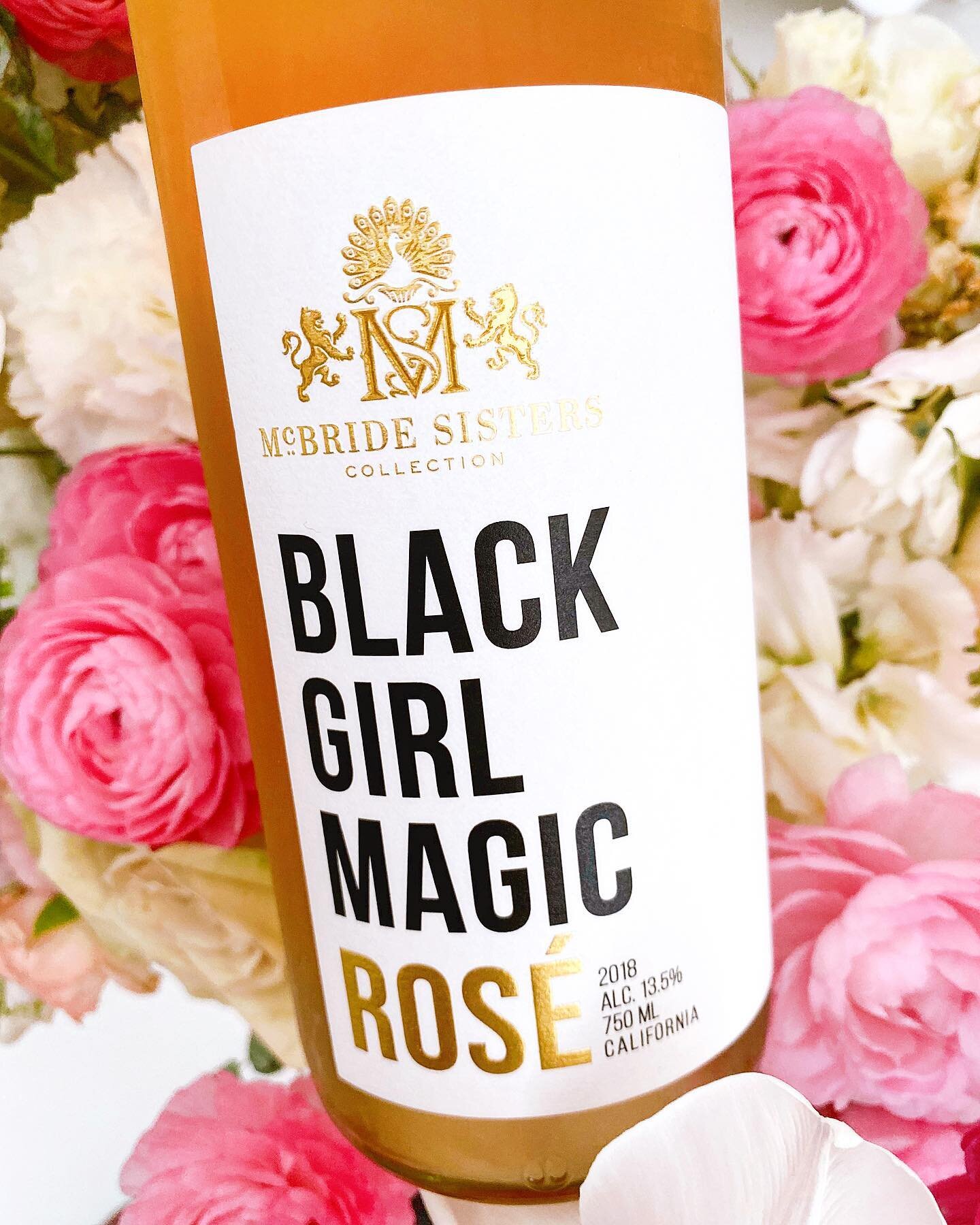 The @mcbridesisters Collection Black Girl Magic 2018 California Rosé was one of those wines where it was so good that I didn&rsquo;t even realize I finished the bottle, all by myself 🥰 It&rsquo;s such a refreshing dry rosé with raspberry on the no