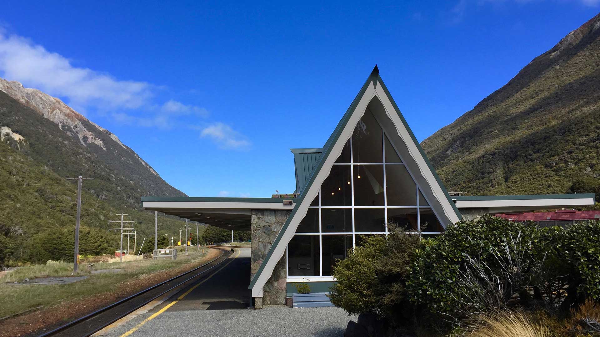 Arthur's Pass train station