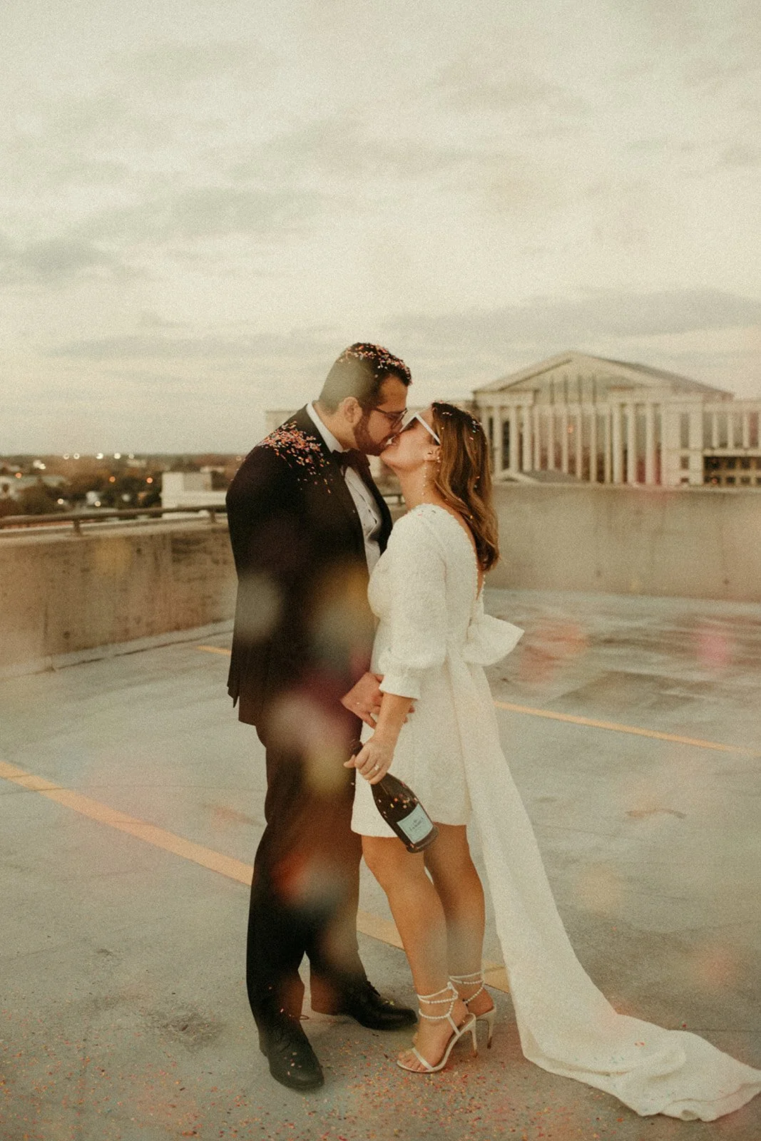 Cool Downtown City Hall Elopement Photo Session in Jacksonville, Florida