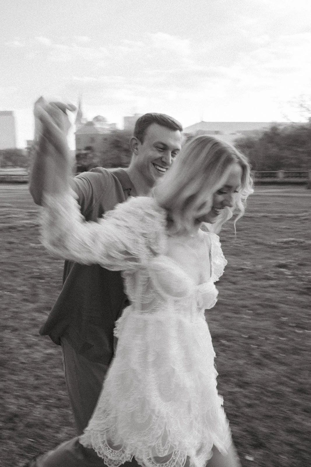 Mitch and Katie’s Downtown Jacksonville Engagement Session
