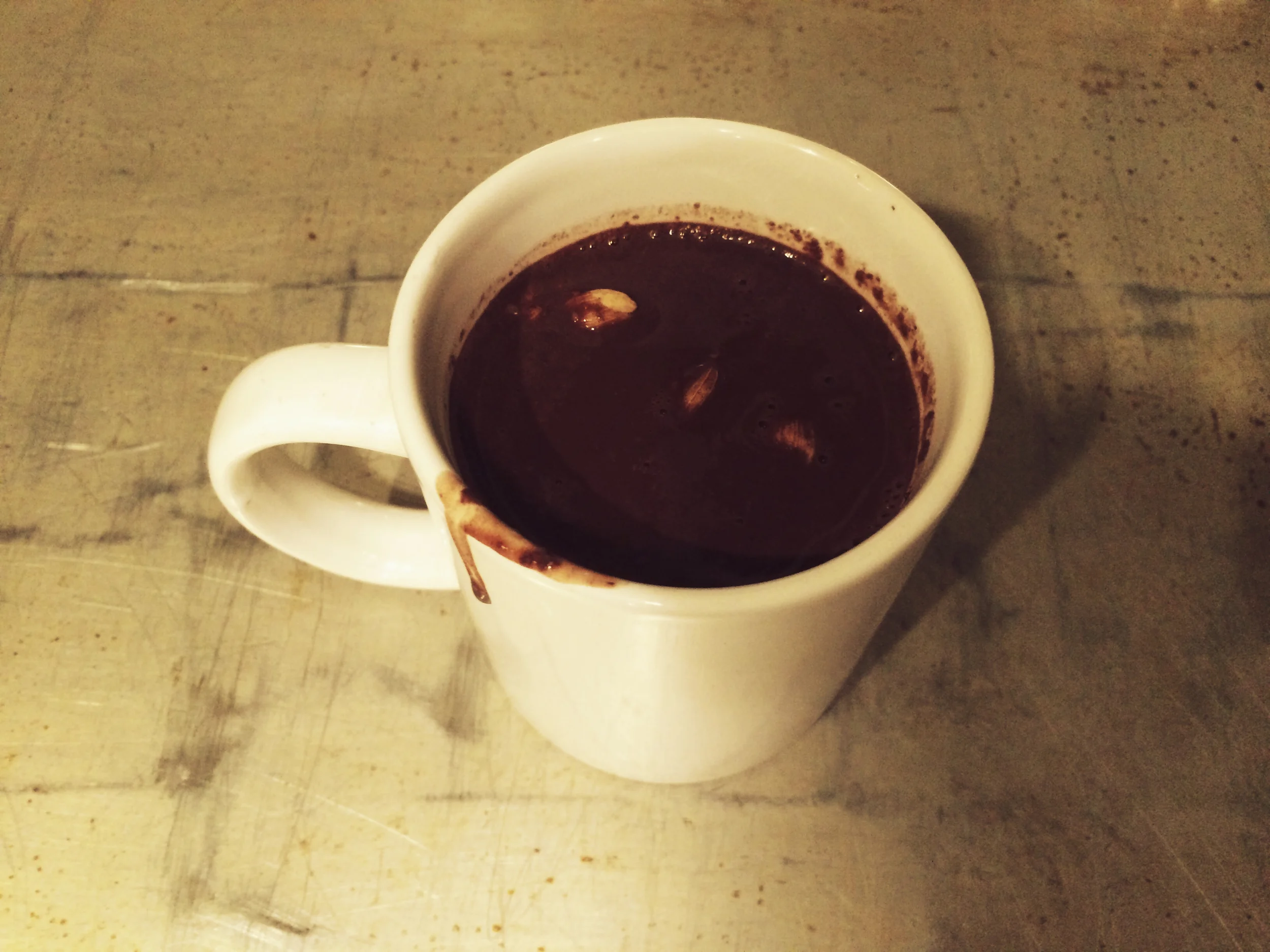 Mushroom Cardamom Hot Chocolate Elixir