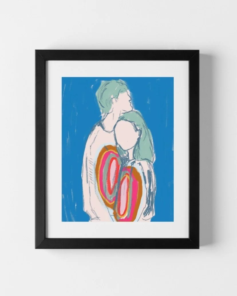 CONNECTION PRINT ART JOLYN THE ARTIST ARIZONA