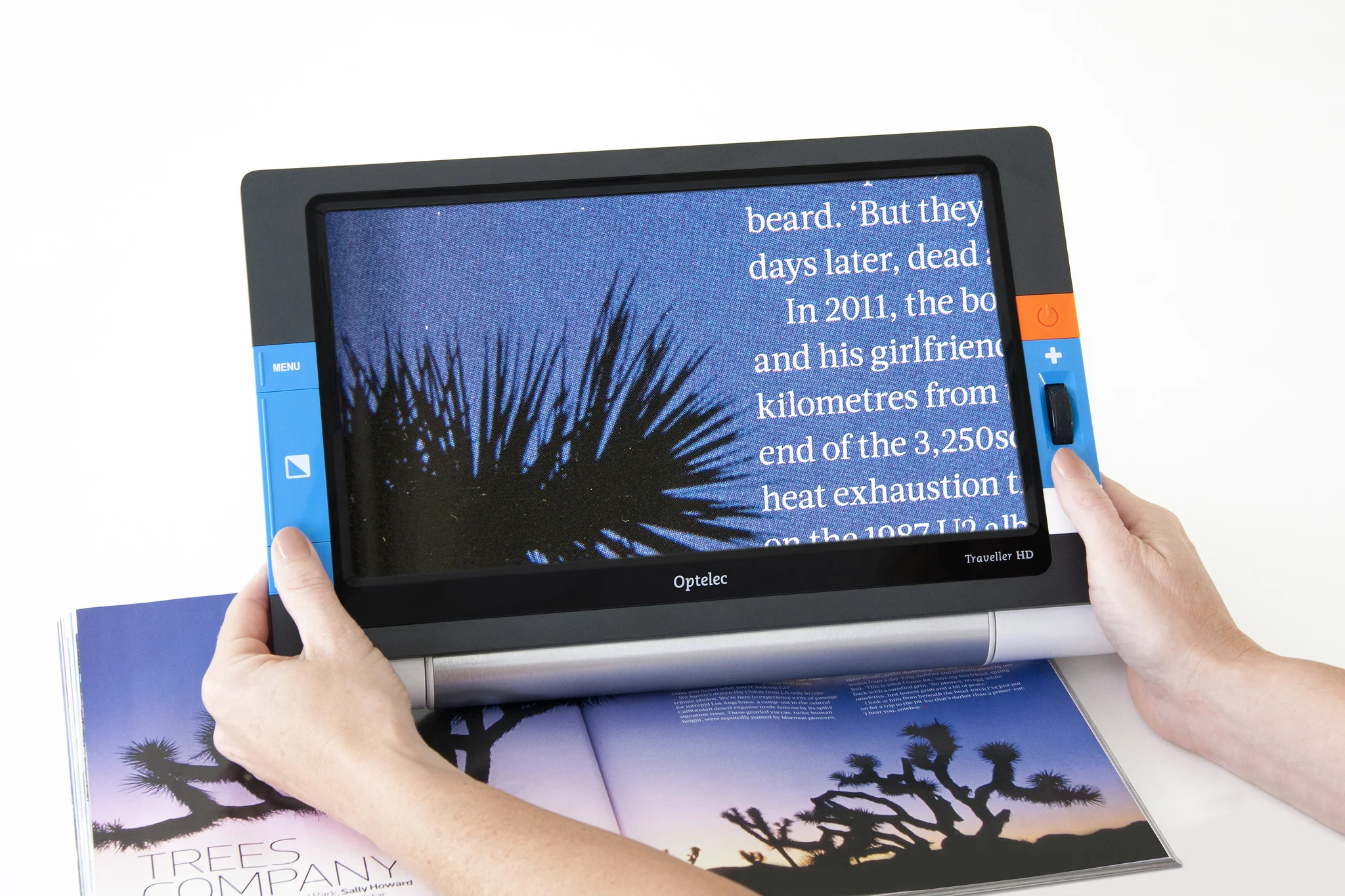  Optelec 13.3” Traveller portable video magnifier