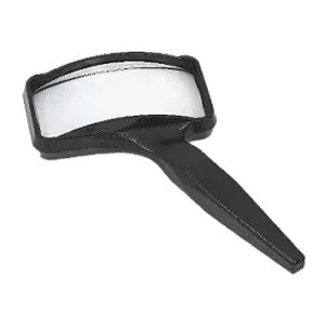 1.1X/4.5 D Donegan Rectangular Hand Magnifier 