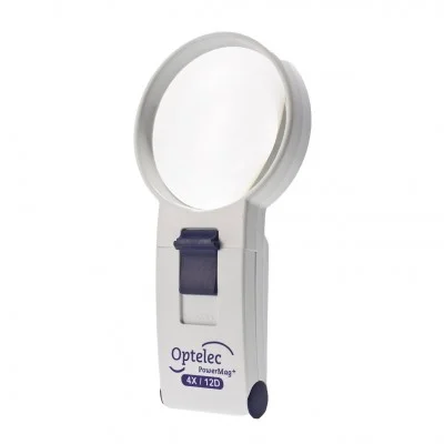 2.5X/6D Optelec LED Hand Held Magnifier