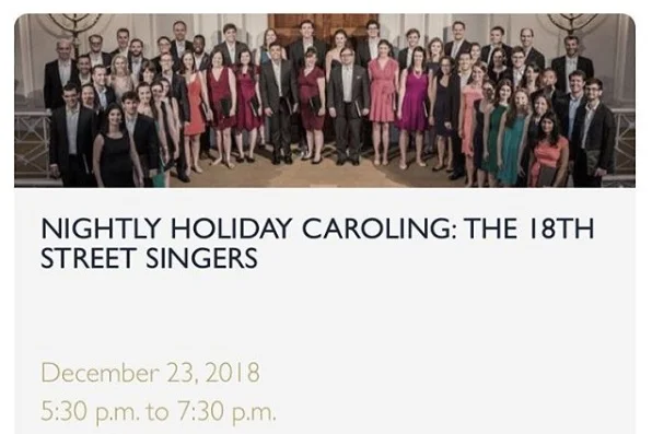 Holiday Carols at The Willard