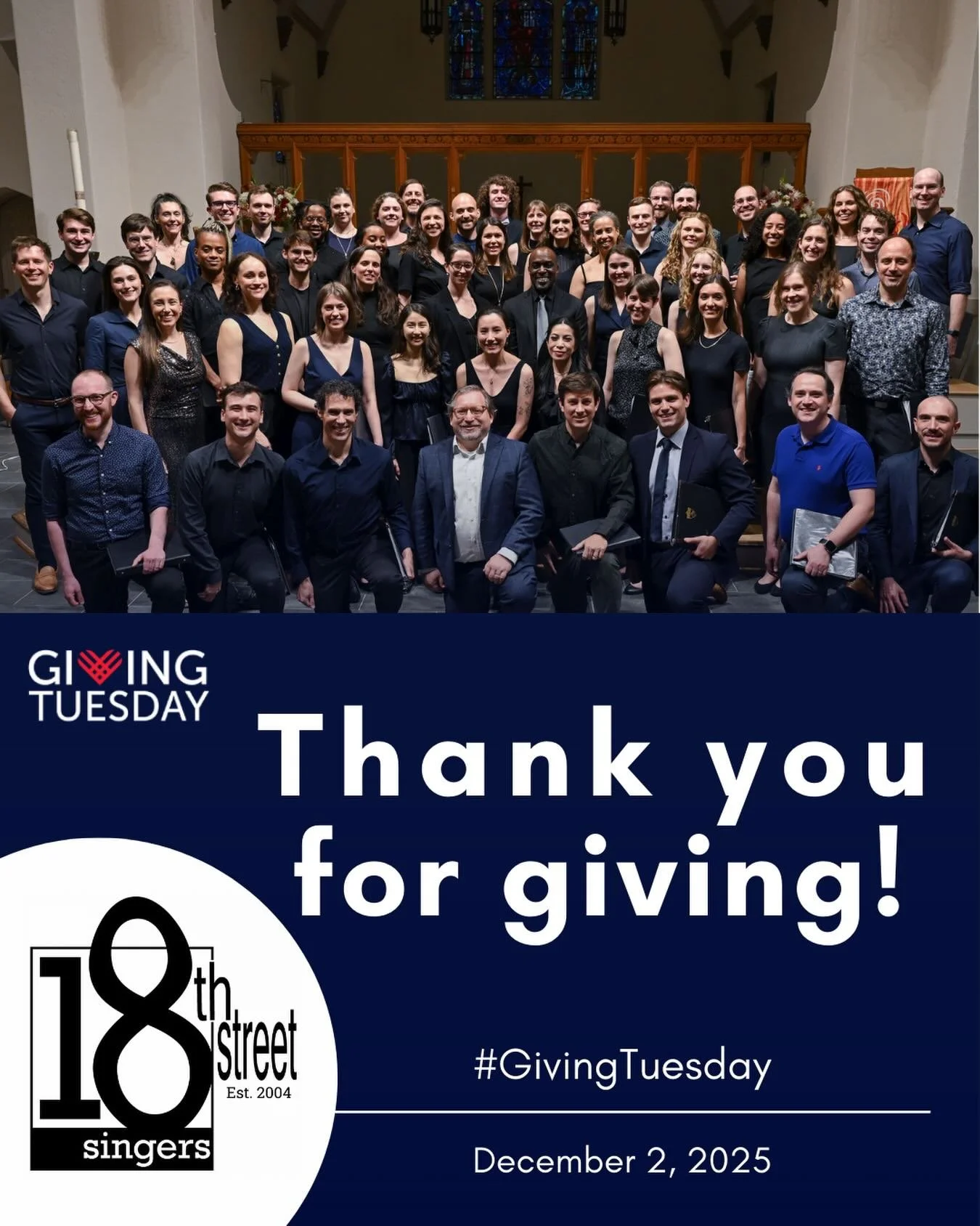 Waking up with full hearts today. 💙 Thank you to everyone who supported us yesterday either by donating, sharing our posts, or cheering us on. 🎶

With your help, we raised over $7,000! With our match, that&rsquo;s a total of over $12,000 to support